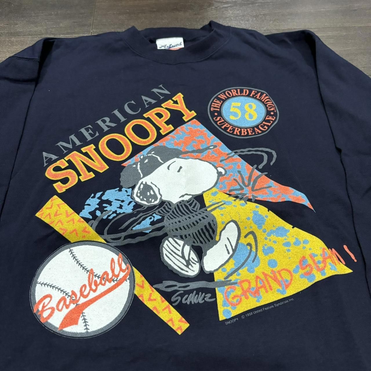 Snoop Dogg vintage American snoopy baseball long sleeve t shirt 90s M Size US M / EU 48-50 / 2 - 2 Thumbnail
