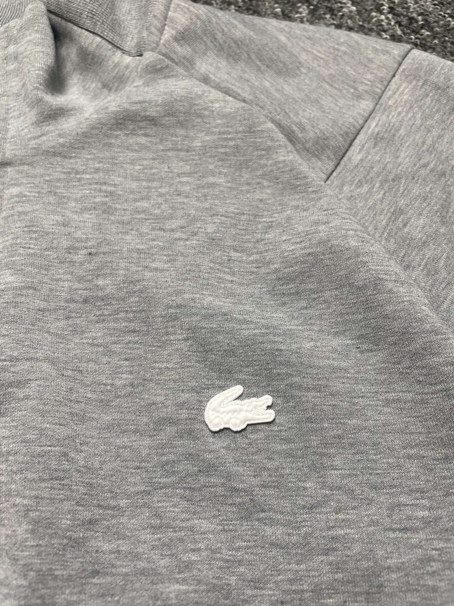 Lacoste × Vintage Lacoste Tracksuit zip-up sweatshirt White logo swoosh y2k Size US XL / EU 56 / 4 - 3 Thumbnail