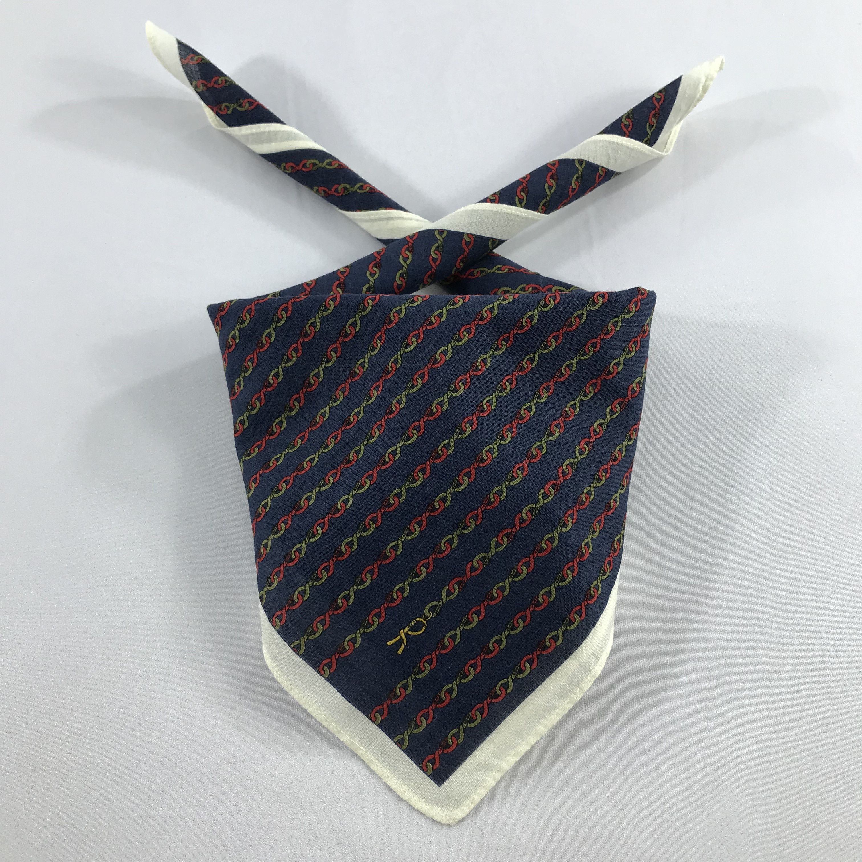 Roberta di Camerino × Vintage Roberta Di Camerino Bandana /Handkerchief/Neckerchief -S2336 Size ONE SIZE - 3 Thumbnail