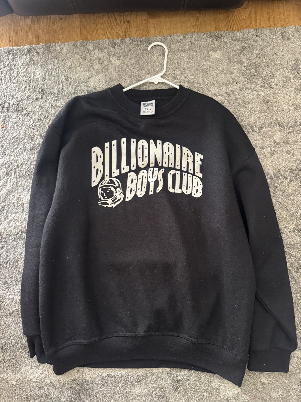 Billionaire Boys Club Black spell out Billionaire boys club Crewneck Size US XL / EU 56 / 4 - 1 Thumbnail
