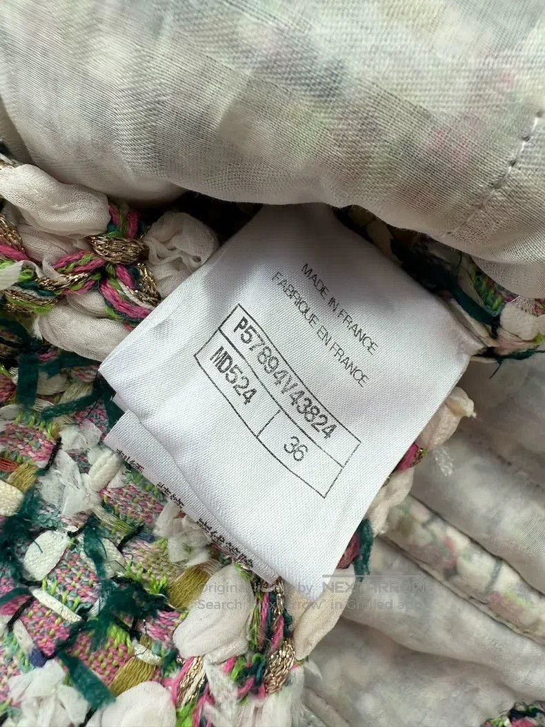 Chanel Chanel Greek series of beautiful pink and green coats Size XS / US 0-2 / IT 36-38 - 4 Thumbnail