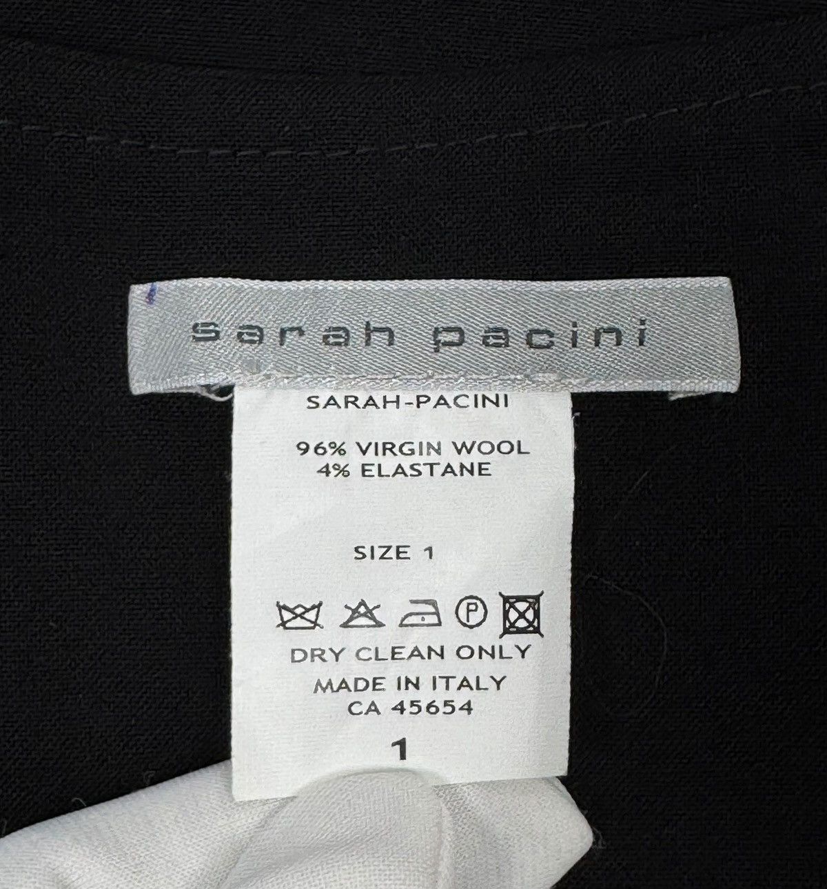 Sarah Pacini Sarah Pacini Wool-Nylon Pants Avant Garde size 1 Size 24" / US 00 / IT 34 - 10 Thumbnail