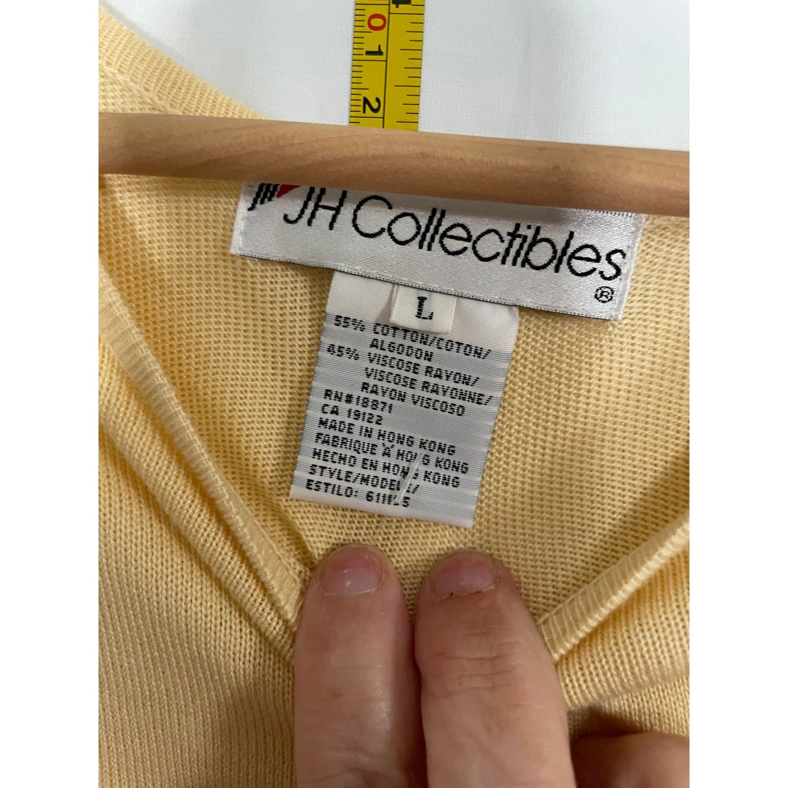 Vintage Vintage JH Collectibles Womens Soft Short Sleeved Sweater Size L / US 10 / IT 46 - 5 Thumbnail