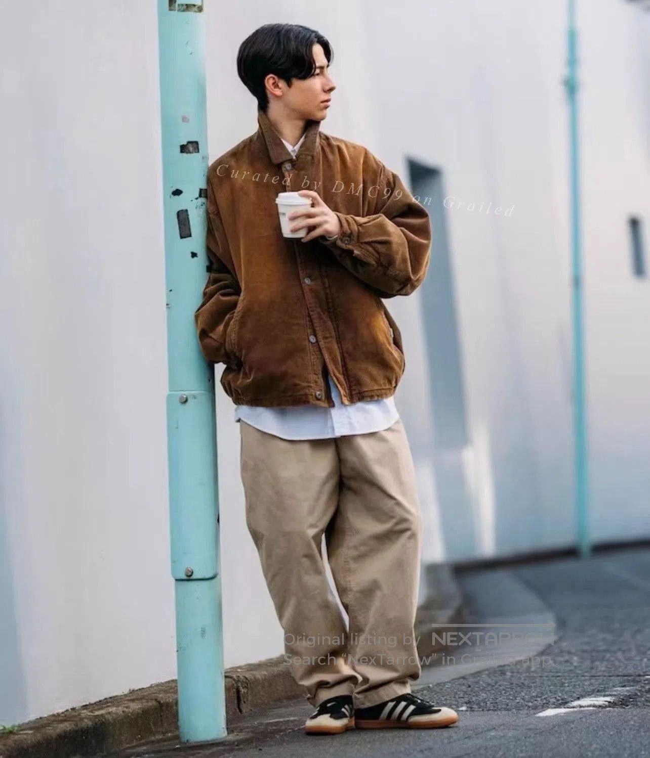 Nautica Nautica Japan Gradient Corduroy Jacket. Size US L / EU 52-54 / 3 - 6 Thumbnail