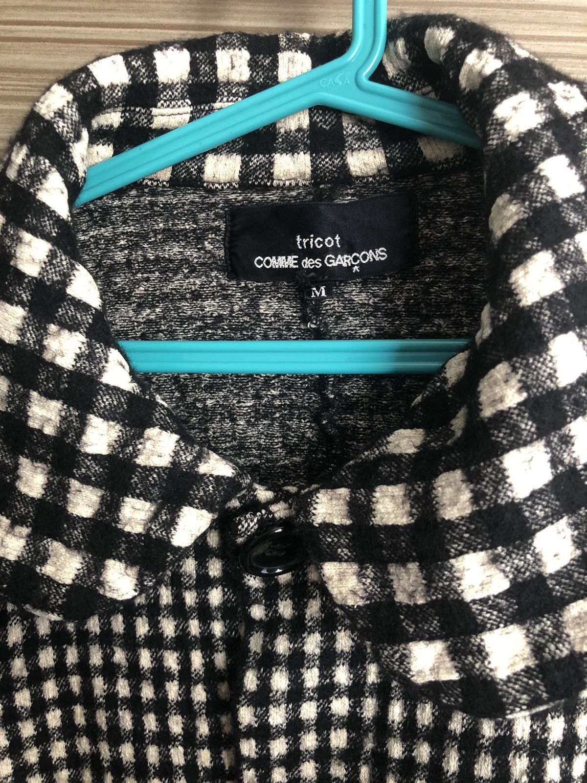 Junya Watanabe 🇯🇵Comme des Garçons tweed silk jacket Size M / US 6-8 / IT 42-44 - 4 Thumbnail