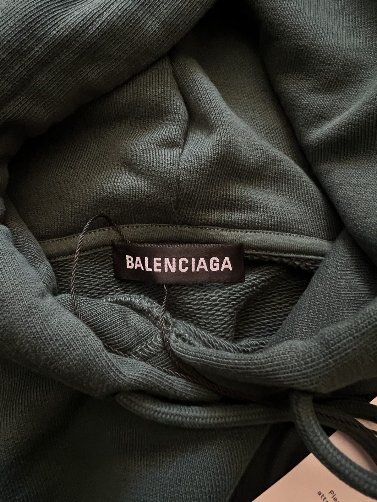 Balenciaga Balenciaga Logo Hoodie Size US L / EU 52-54 / 3 - 5 Thumbnail