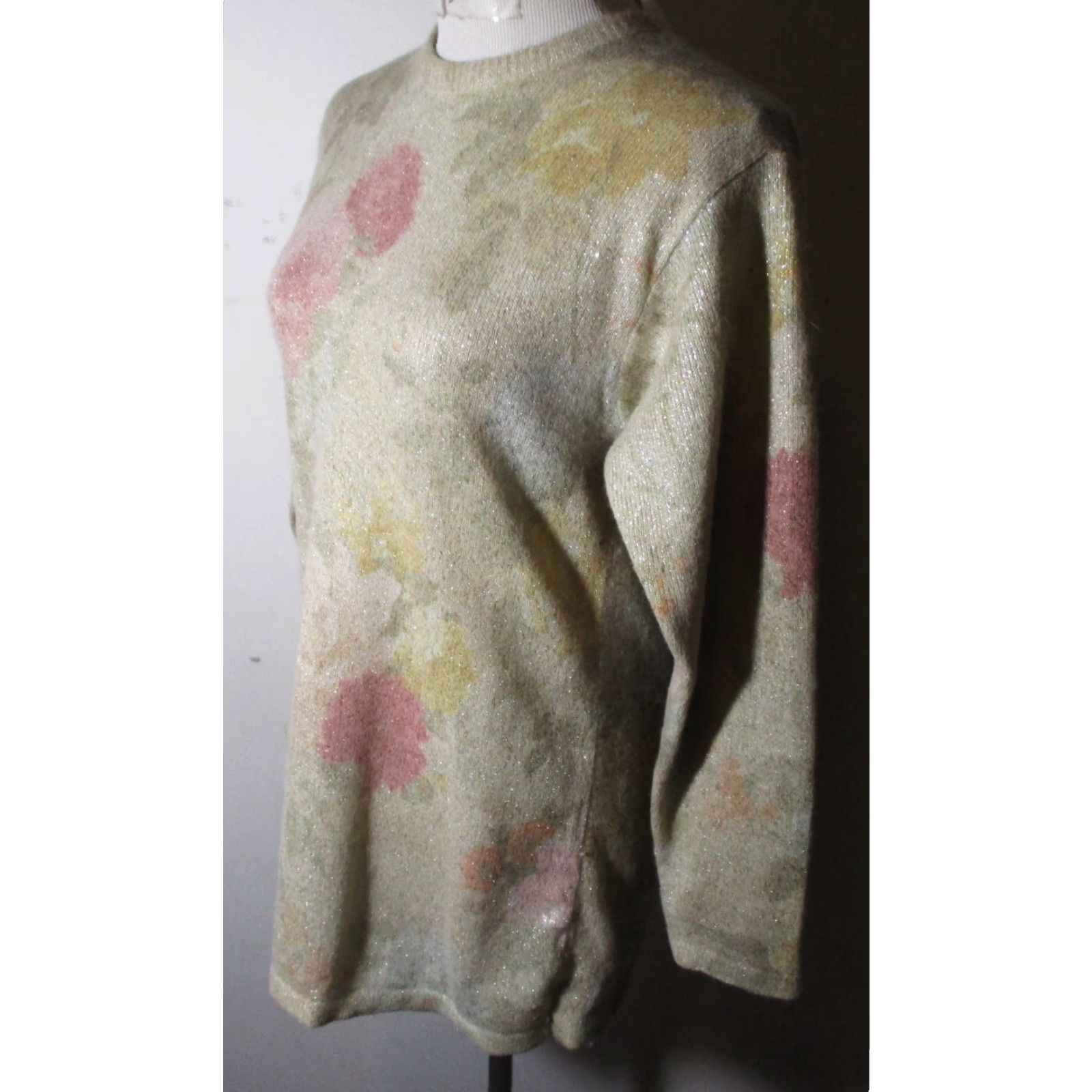 Vintage NEWPORT NEWS Sweater Tan Angora Wool Blend Size S Size S / US 4 / IT 40 - 4 Thumbnail