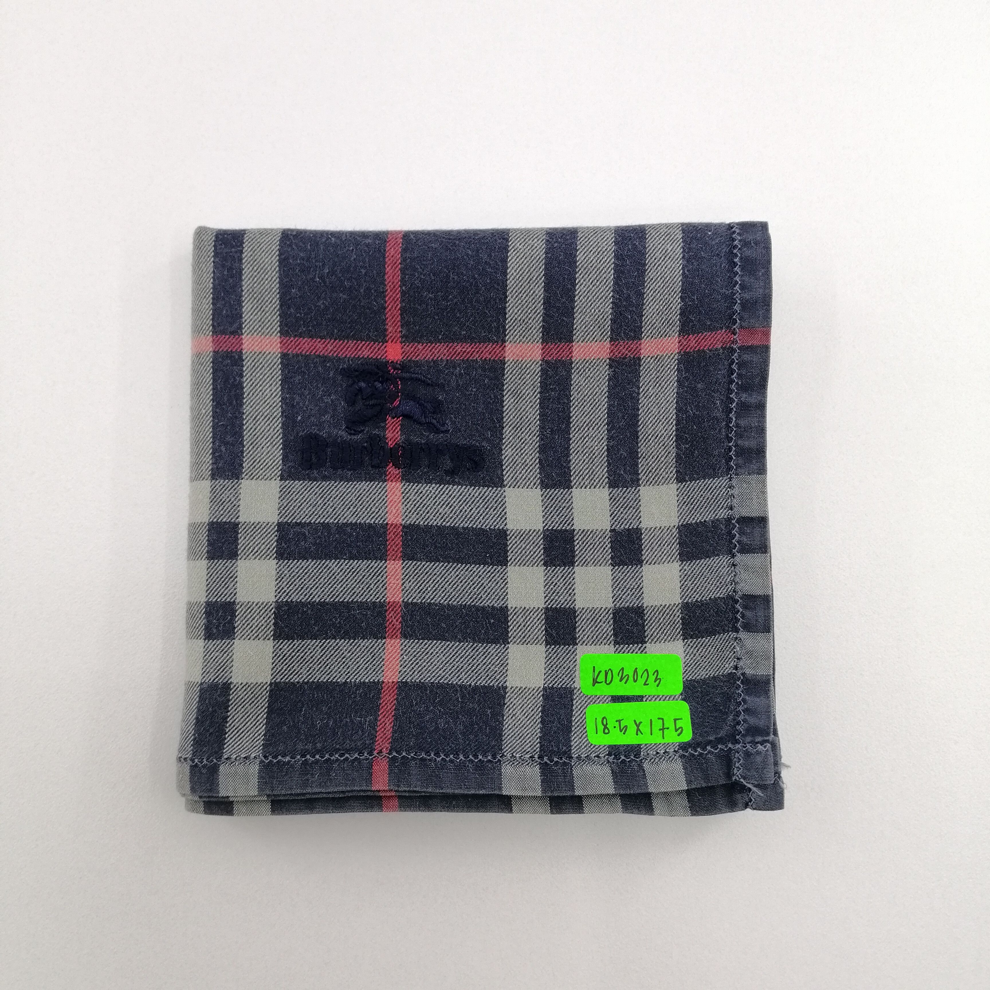 Burberry × Vintage Burberry Handkerchief/Neckerchief/Bandana-KD3023 Size ONE SIZE - 5 Thumbnail