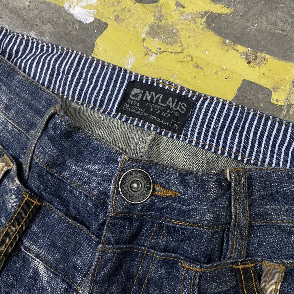 Hysteric Glamour Vintage 2000 Nylaus Double Waist 3 Quarter Denim Jeans Size US 32 / EU 48 - 4 Thumbnail
