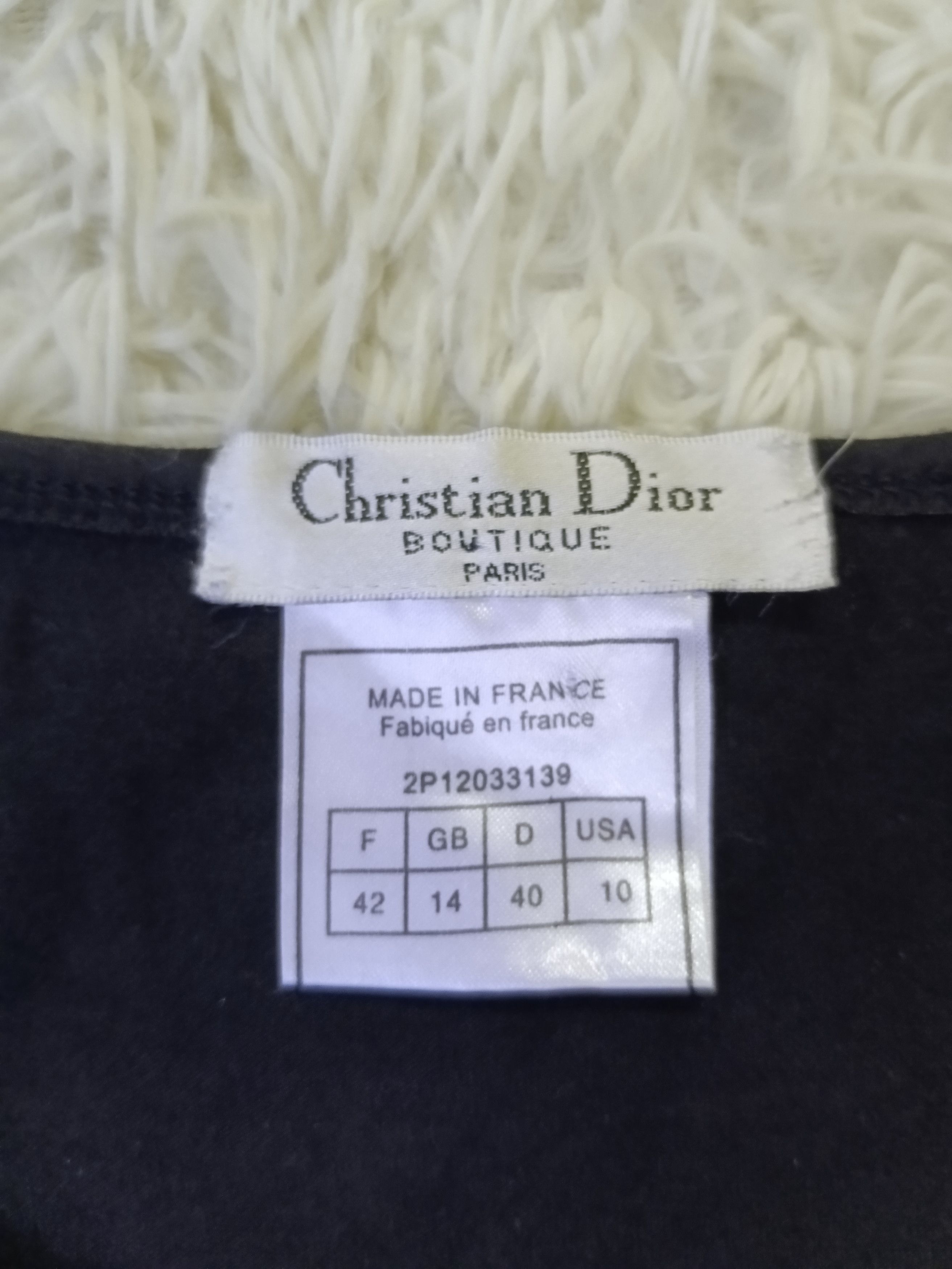 Dior MiSS DIOR SWAROVSKI LONG SLEEVE Size L / US 10 / IT 46 - 5 Thumbnail