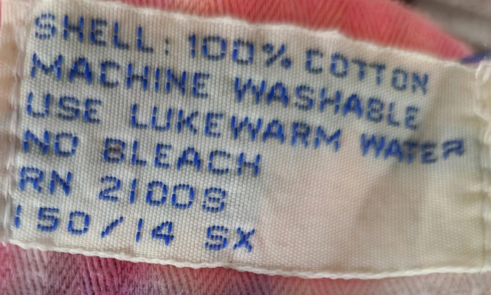 Izod Vintage Lacoste Bomber Jacket Tie Dye Purple Pink Blue Size US S / EU 44-46 / 1 - 4 Thumbnail