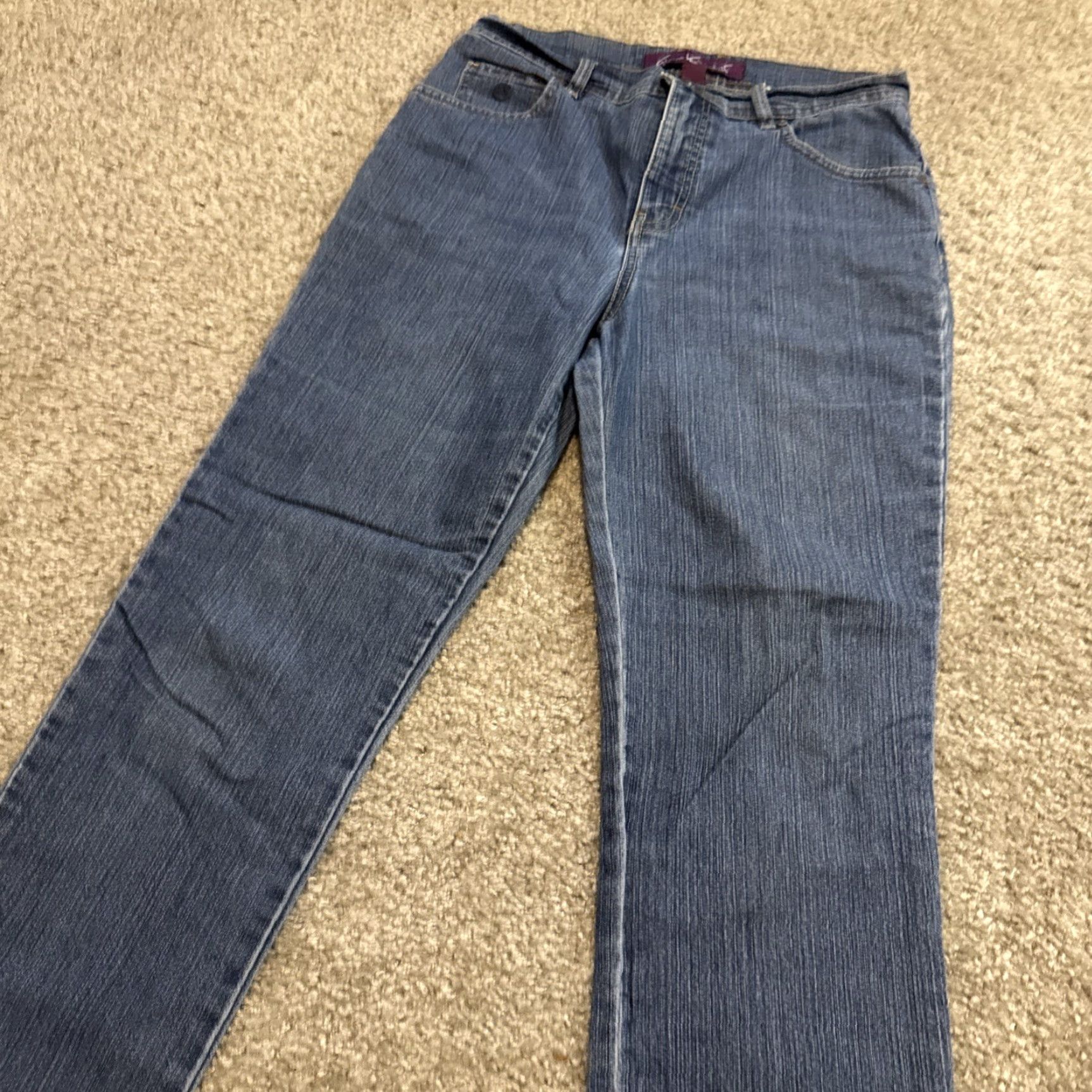 Gloria Vanderbilt VINTAGE Gloria Vanderbilt Jeans Women’s Size 8 Petite Denim Blue Straight (Petites) Size 30" / US 8 / IT 44 - 3 Thumbnail