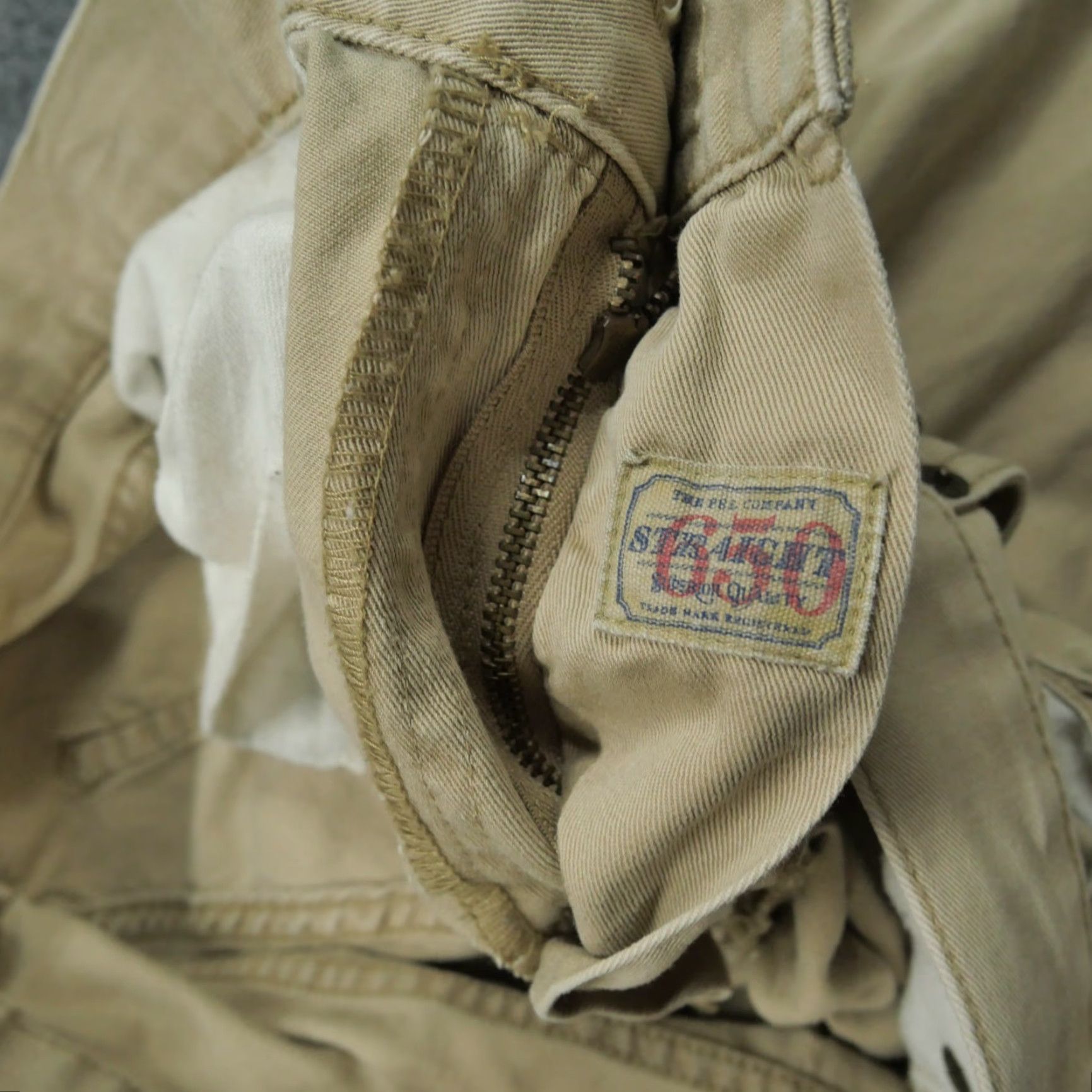 Polo Ralph Lauren Ralph Lauren Jeans Mens 34x29 Denim Pant Polo Casual Straight 5-Pocket Blue Leather Logo Pocket Size US S / EU 44-46 / 1 - 4 Thumbnail