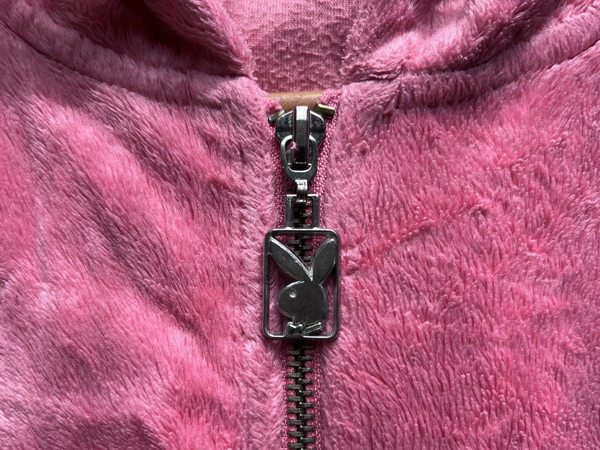 Playboy × Vintage Vintage Playboy Bunny Zipper Hoodie Size L / US 10 / IT 46 - 5 Thumbnail