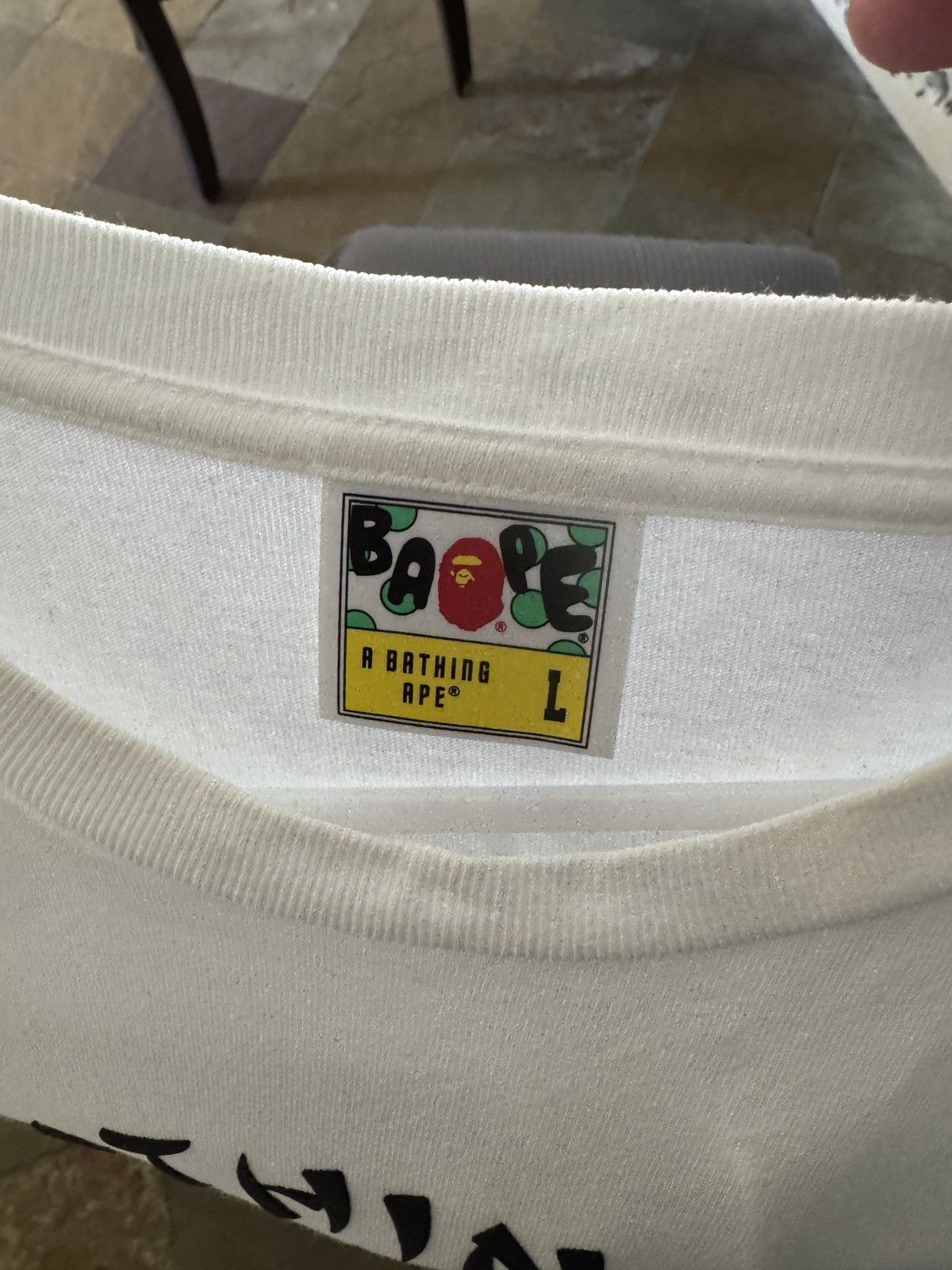 Bape Bape t shirt size L Size US L / EU 52-54 / 3 - 10 Thumbnail