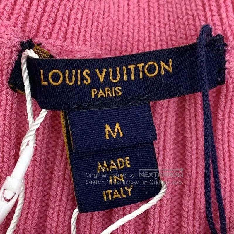 Louis Vuitton Louis Vuitton Pink Wool Cardigan for Women . Size M / US 6-8 / IT 42-44 - 5 Thumbnail