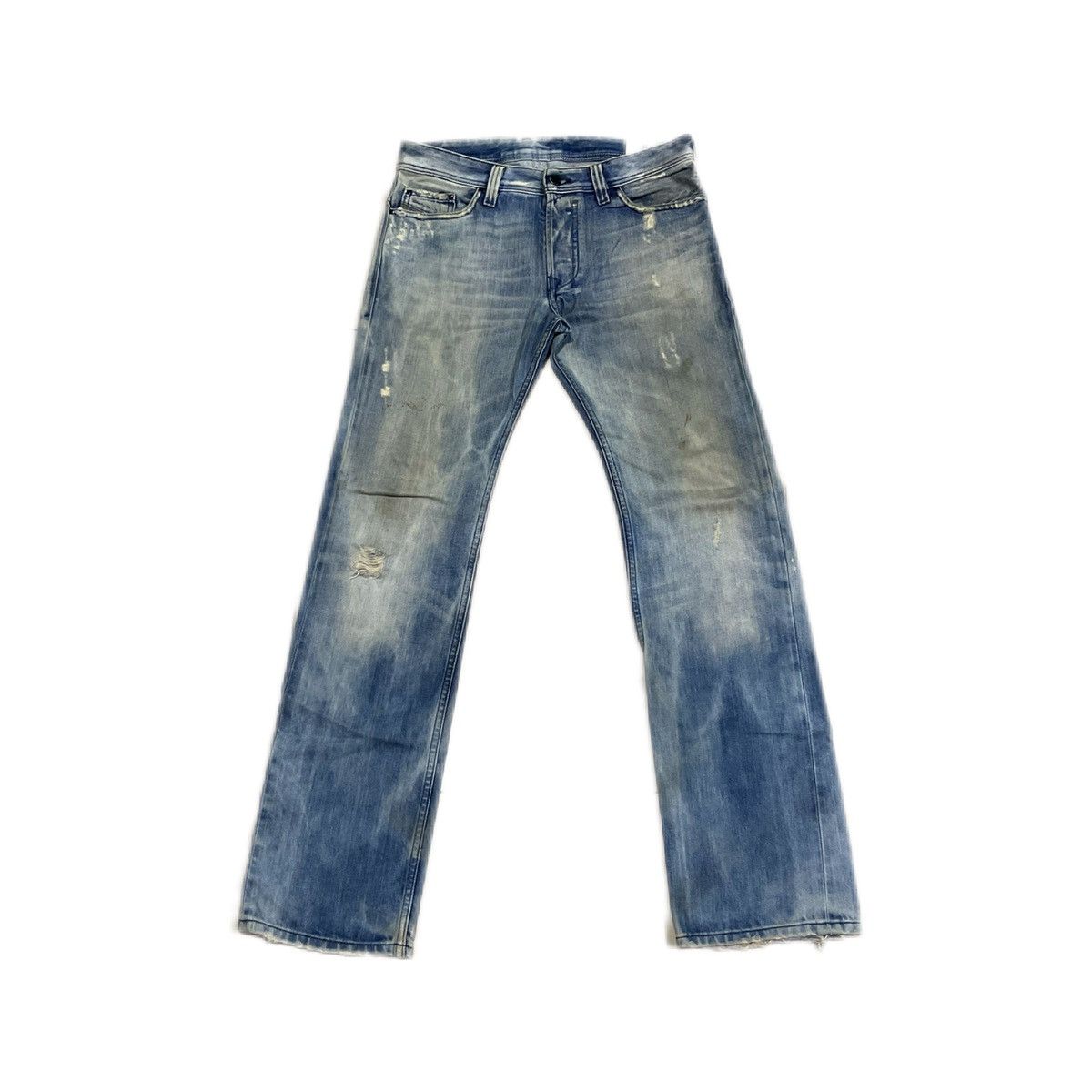 Diesel × If Six Was Nine × Japanese Brand 🔥Sick Y2K Diesel Denim Distressed Safado Size US 32 / EU 48 - 6 Thumbnail