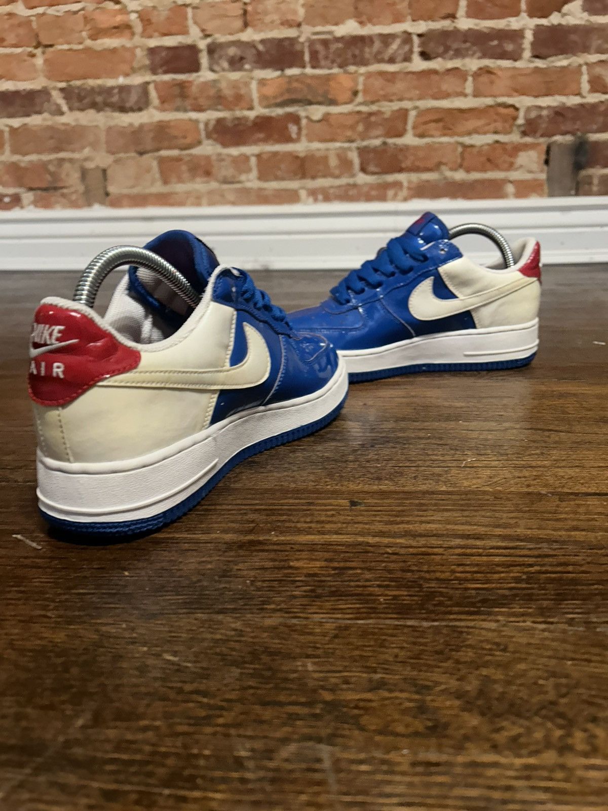 Nike Size 7 - Nike Air Force 1 Sheed Low Blue Jay Size US 7 / EU 40 - 5 Thumbnail