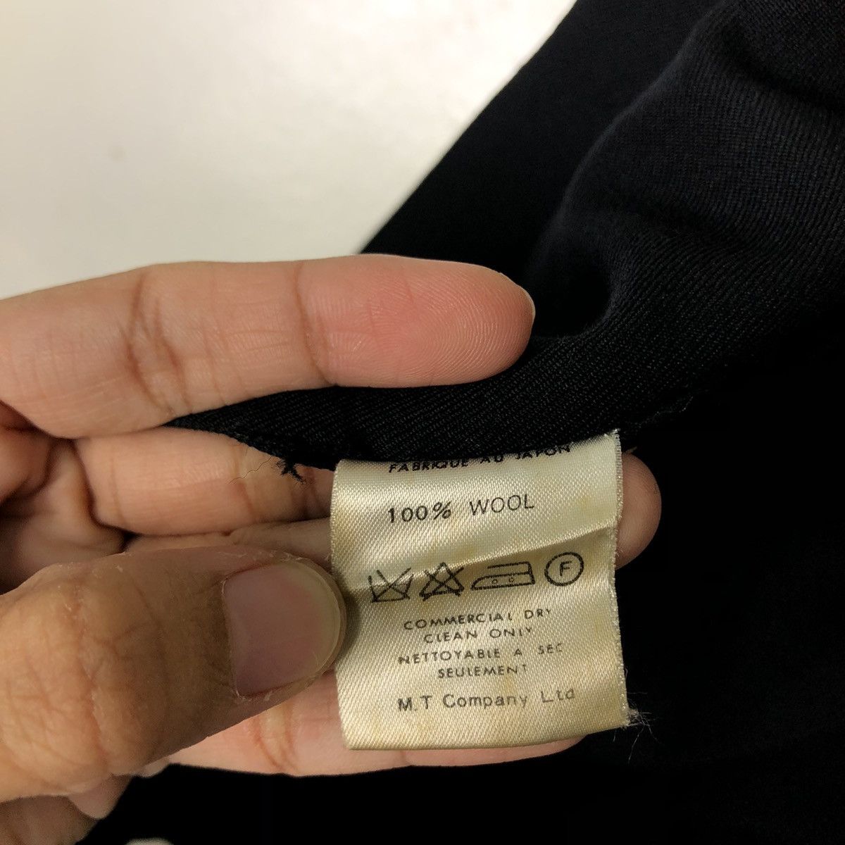 Yohji Yamamoto 🔥Rich Black Bondage Design Asymmetrical Design Cut AT Japan Size US M / EU 48-50 / 2 - 17 Thumbnail