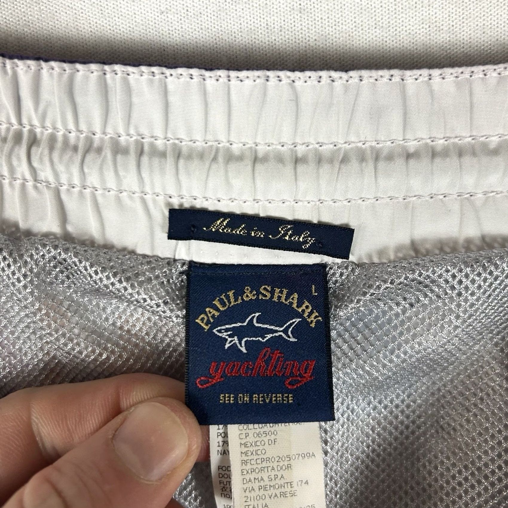 Vintage VINTAGE South Sea Yacht Club Swim Trunks Mens L Purple Pockets Shorts Size US 33 - 4 Thumbnail