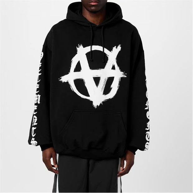 Vetements o1g2r1mq0824 Hoodie in Black & White Size US XS / EU 42 / 0 - 3 Thumbnail