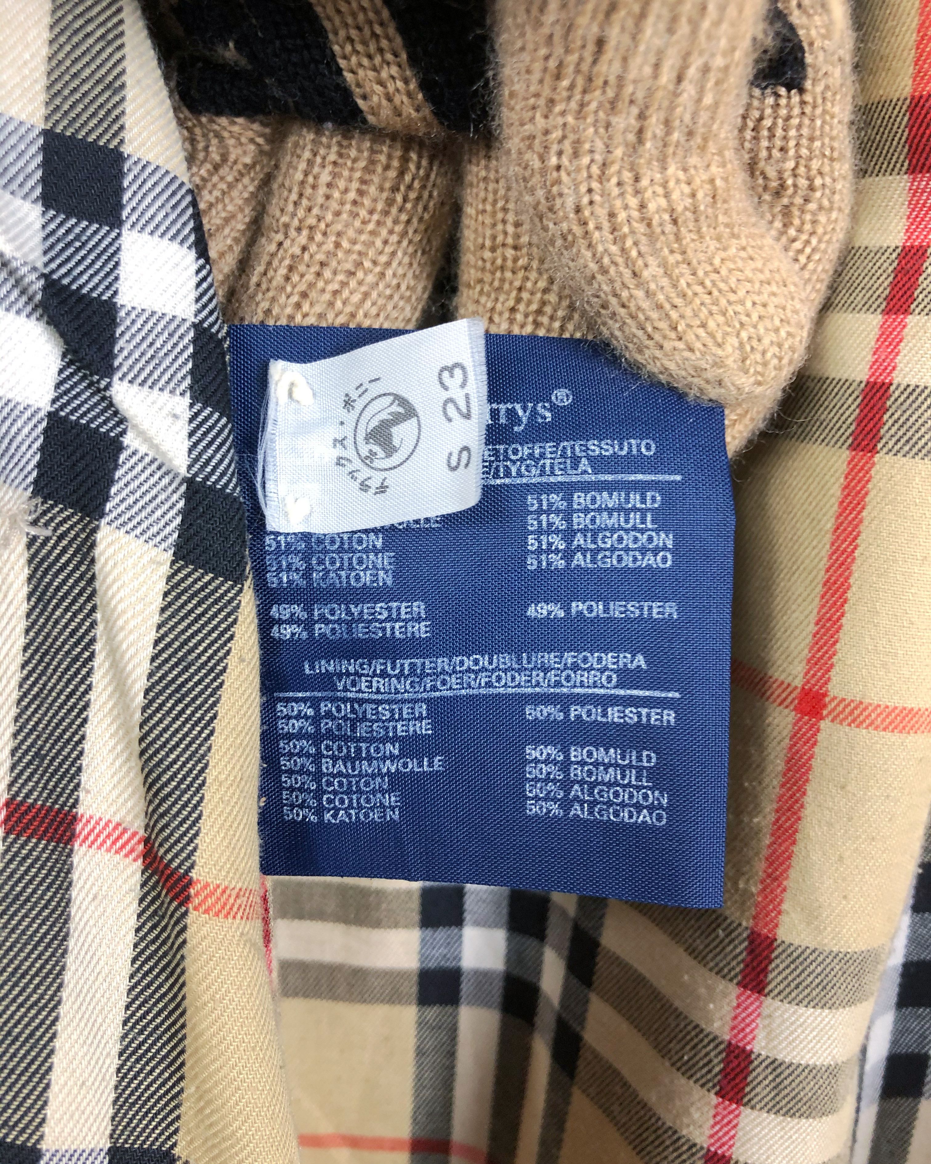 Burberry Prorsum Vtg Burberrys Nova Check Trenchcoat Jacket Made in England Size US M / EU 48-50 / 2 - 10 Thumbnail