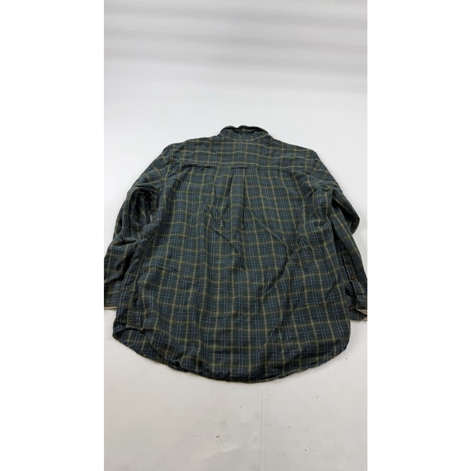 Vintage VINTAGE Woolrich Shirt Mens L Blue Plaid Flannel Button-Front Long Sleeve Casual Size US L / EU 52-54 / 3 - 7 Thumbnail