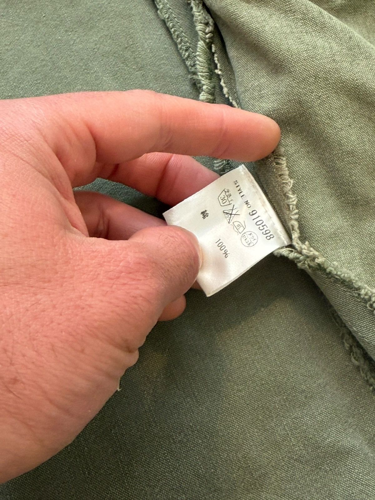 Greg Lauren RARE 2013 1/1 The Tent Zip Batman (US Army Tents) Size US M / EU 48-50 / 2 - 21 Thumbnail
