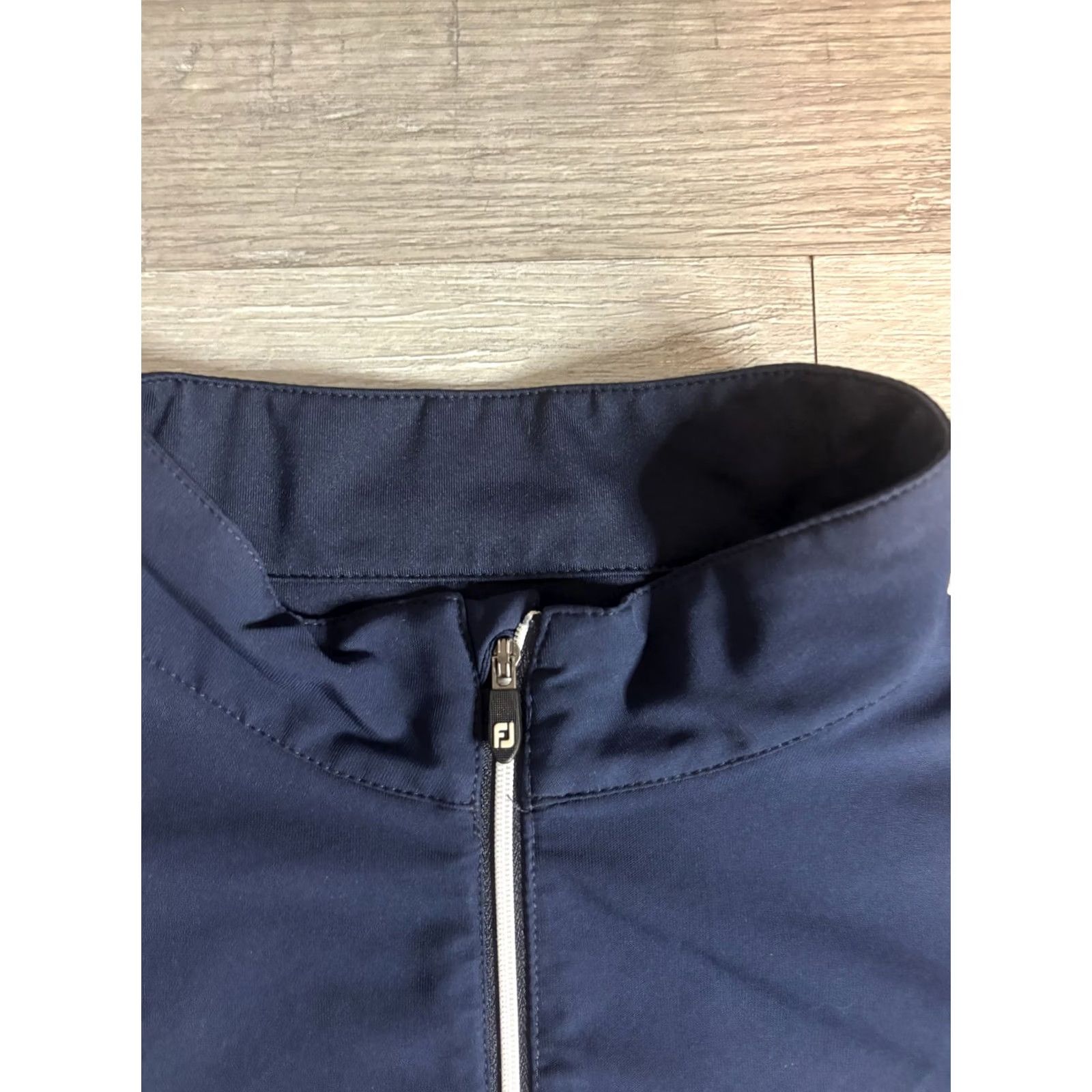 Footjoy FootJoy Jacket Mens L Blue Long Sleeve Windbreaker 1/2 Zip Golf Pullover Pockets Regular Size L Size US L / EU 52-54 / 3 - 3 Thumbnail