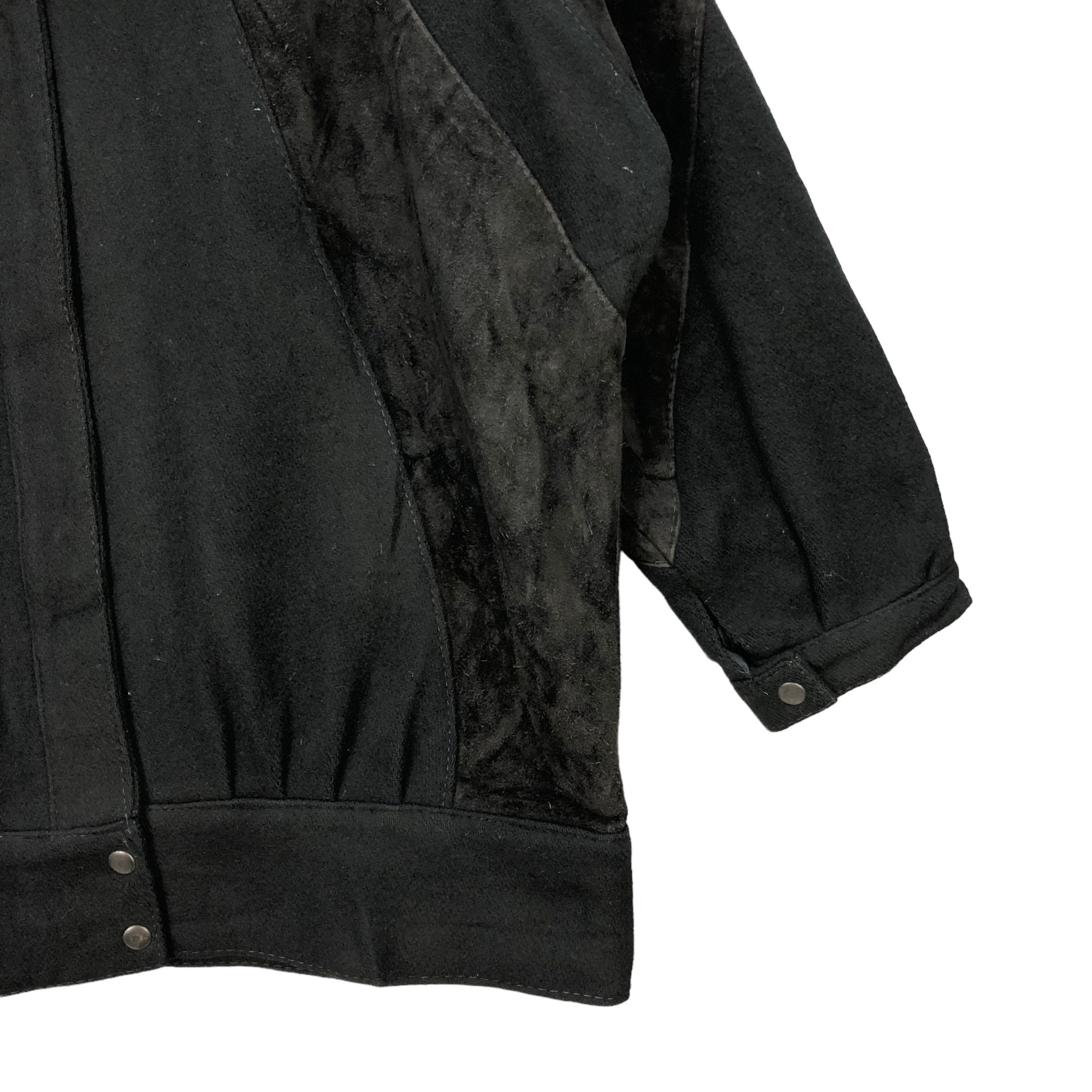 Genuine Leather TRENDZ WOOL LEATHER HYBRID JACKET #7304-127 Size US L / EU 52-54 / 3 - 5 Thumbnail