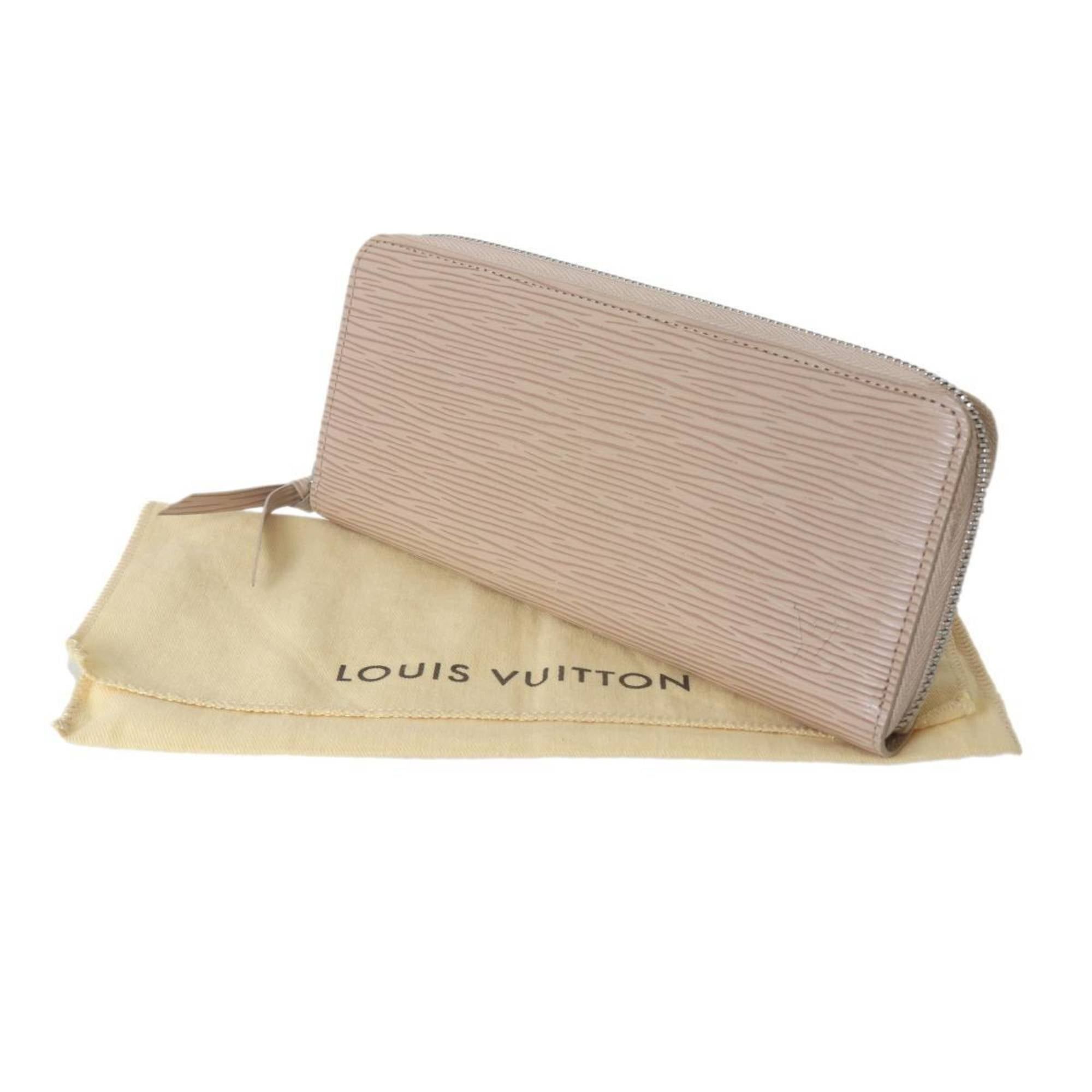 Louis Vuitton LOUIS VUITTON Portefeuille Clemence Long Wallet in Epi Leather, Beige Pink, M60916 MI1116 Size ONE SIZE - 1 Thumbnail