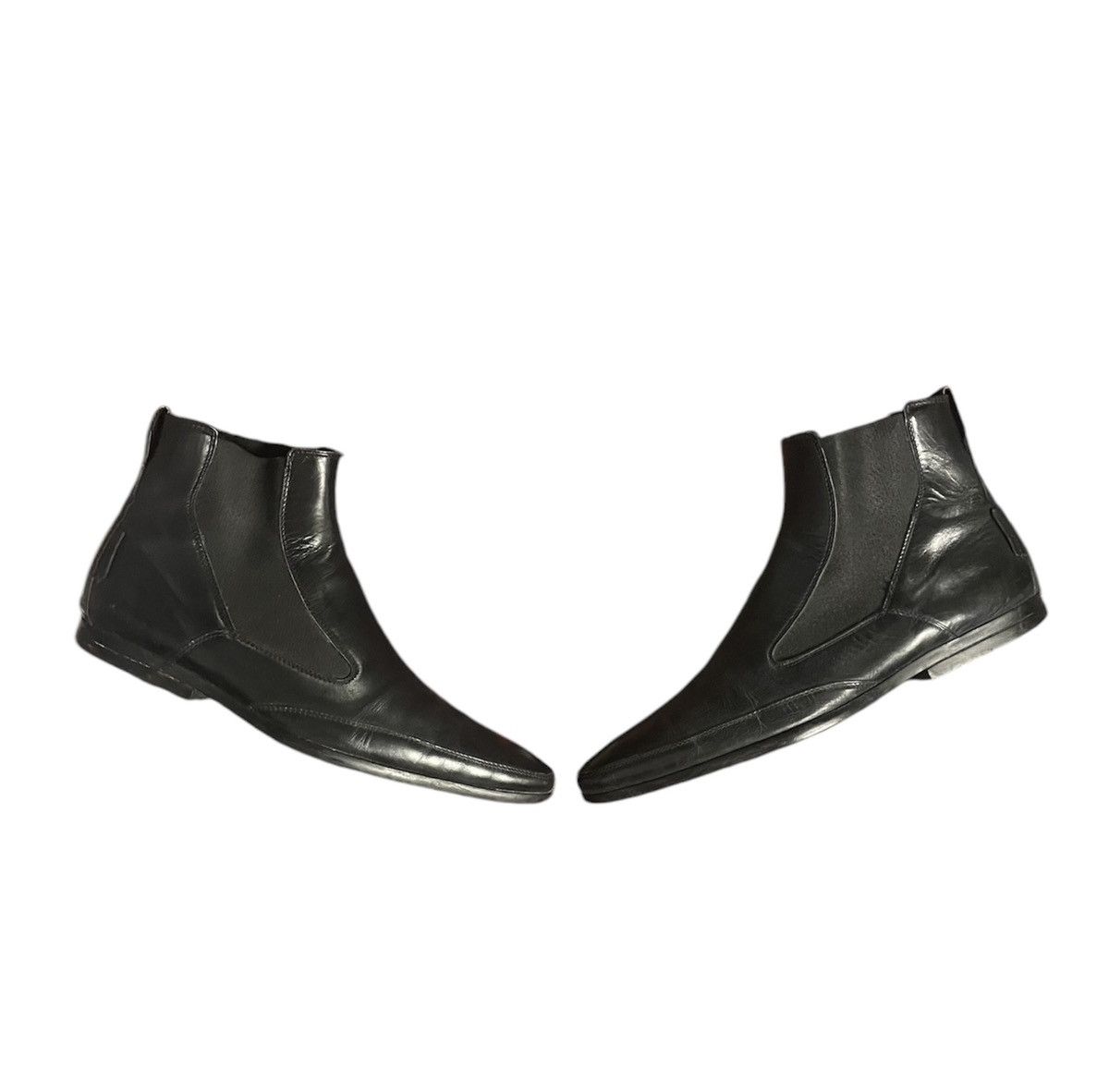 靴 dior homme2005AW heel boots Hedi Slimane Dior × Hedi Slimane Dior Homme AW05 “In The Morning” Cuban Heel