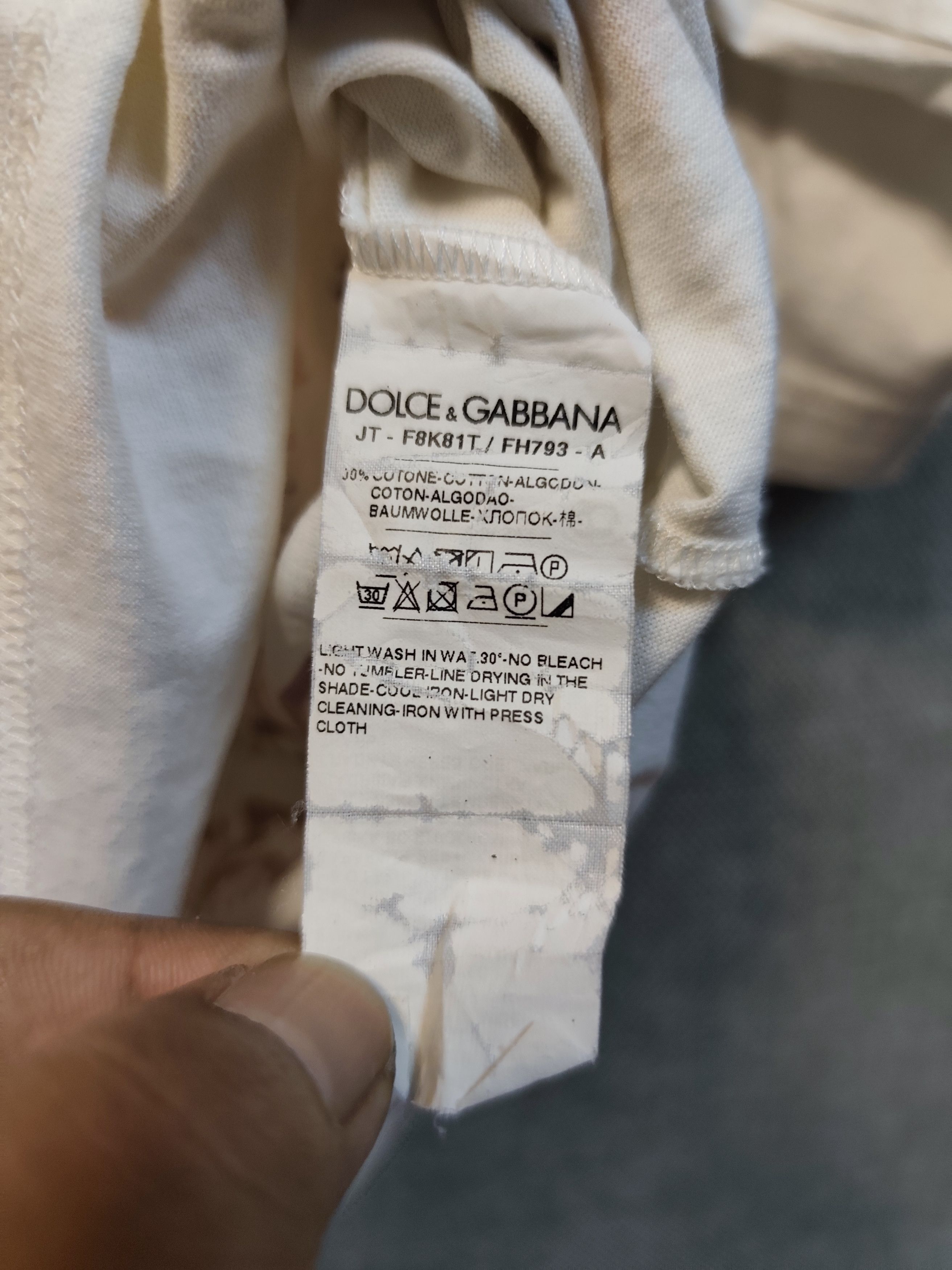 Dolce & Gabbana Dolce And Gabbana Queen Of My Life Tee Size US L / EU 52-54 / 3 - 10 Thumbnail