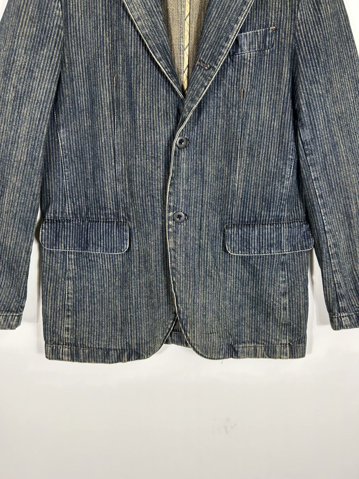 Boycott × Japanese Brand ⚡️Vintage Boycott Denim Single Breast Coat Jacket Size US S / EU 44-46 / 1 - 5 Thumbnail