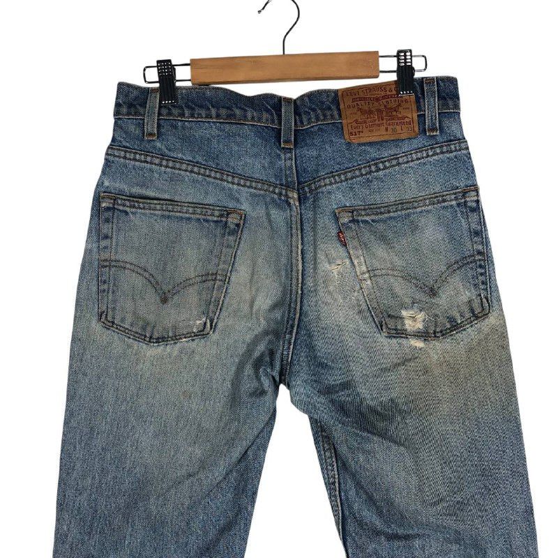 Jean × Levi's × Vintage Vintage Levi's 517 Boot Cut Denim Jeans Size US 30 / EU 46 - 5 Thumbnail