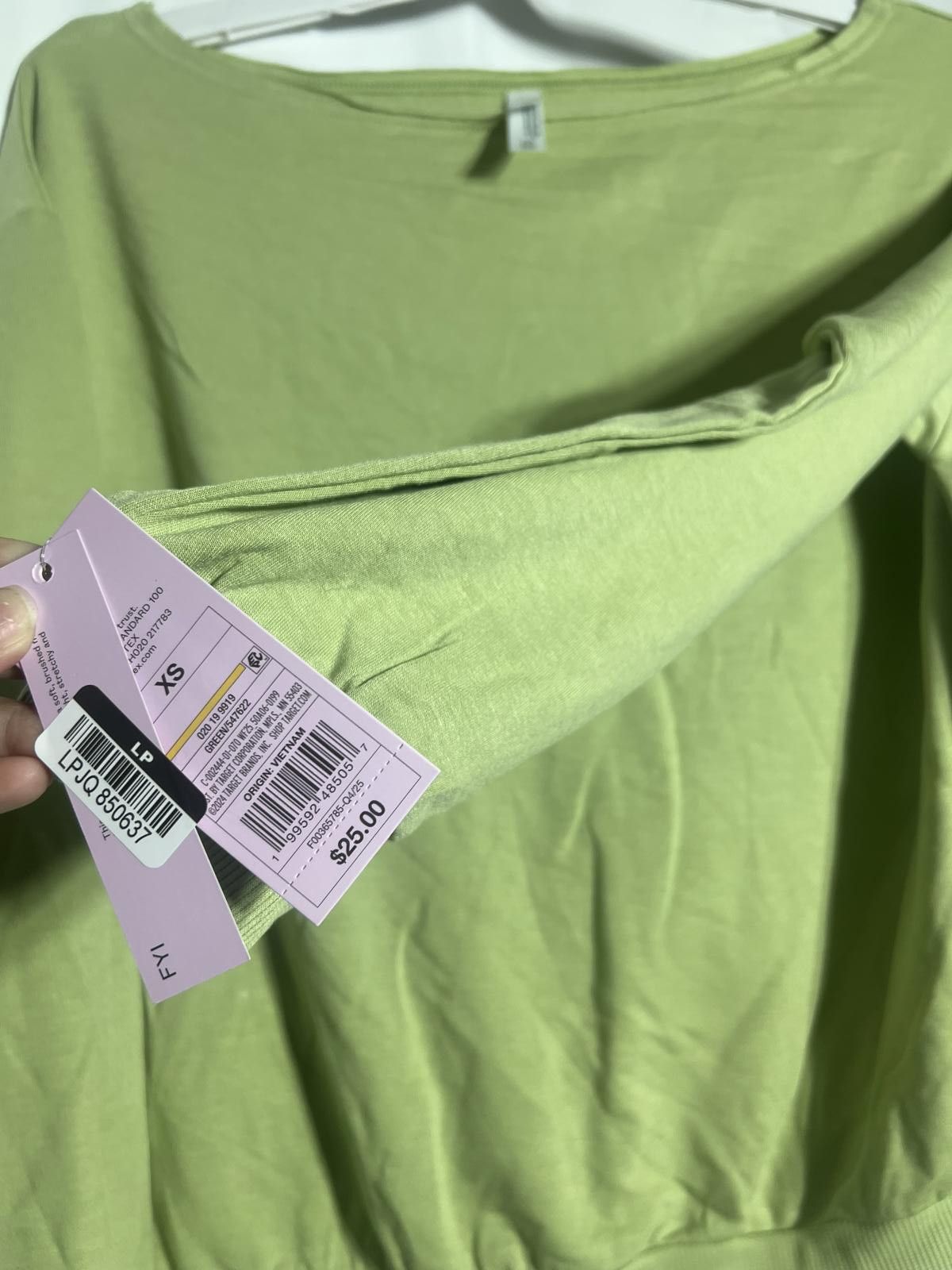 Other wild fable Light Green Long Sleeve Shirt XS Size XS / US 0-2 / IT 36-38 - 7 Thumbnail
