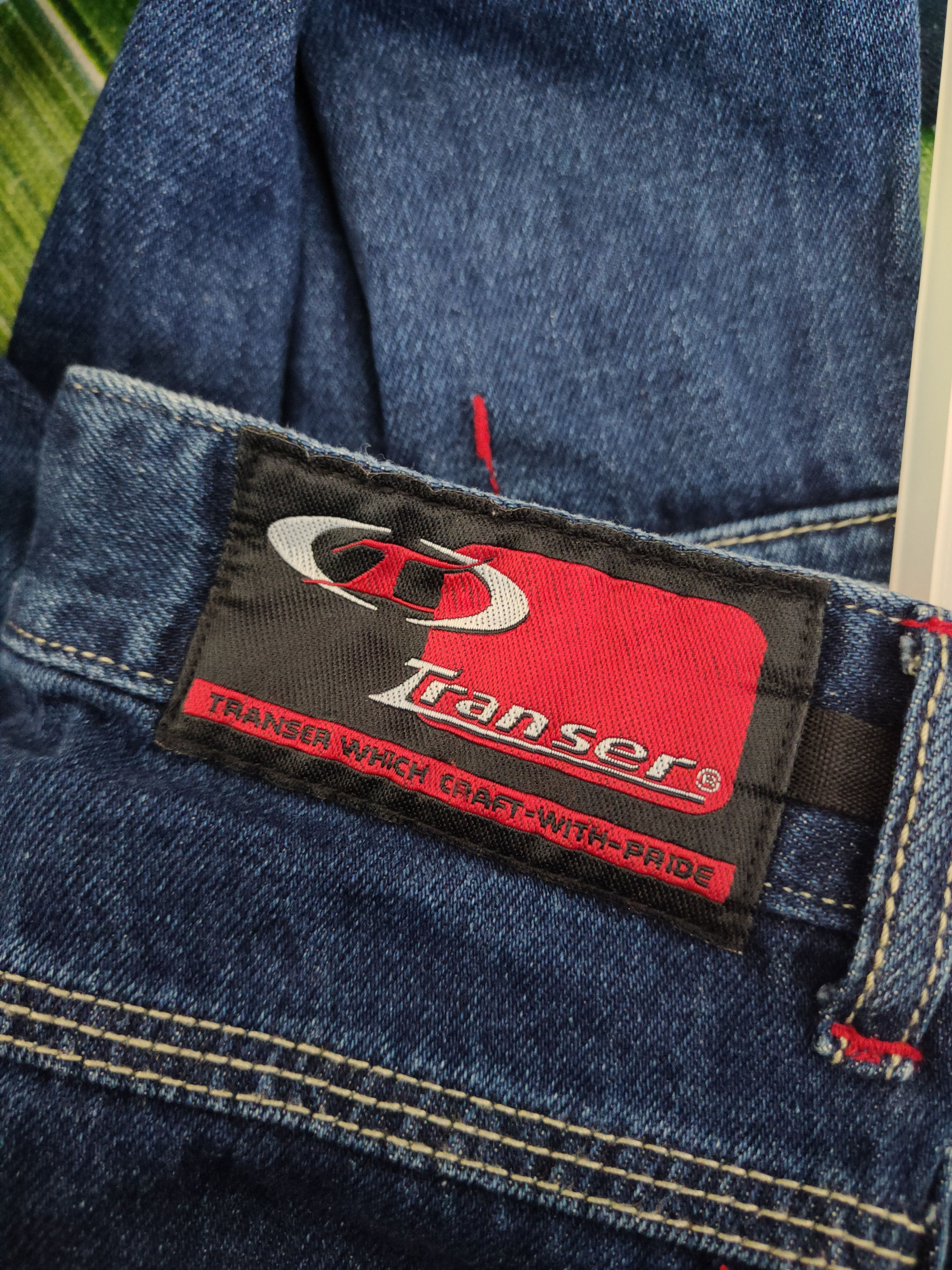 Japanese Brand DL Transer Blue Distressed Ripped Jeans #2438 Size US 28 / EU 44 - 15 Thumbnail