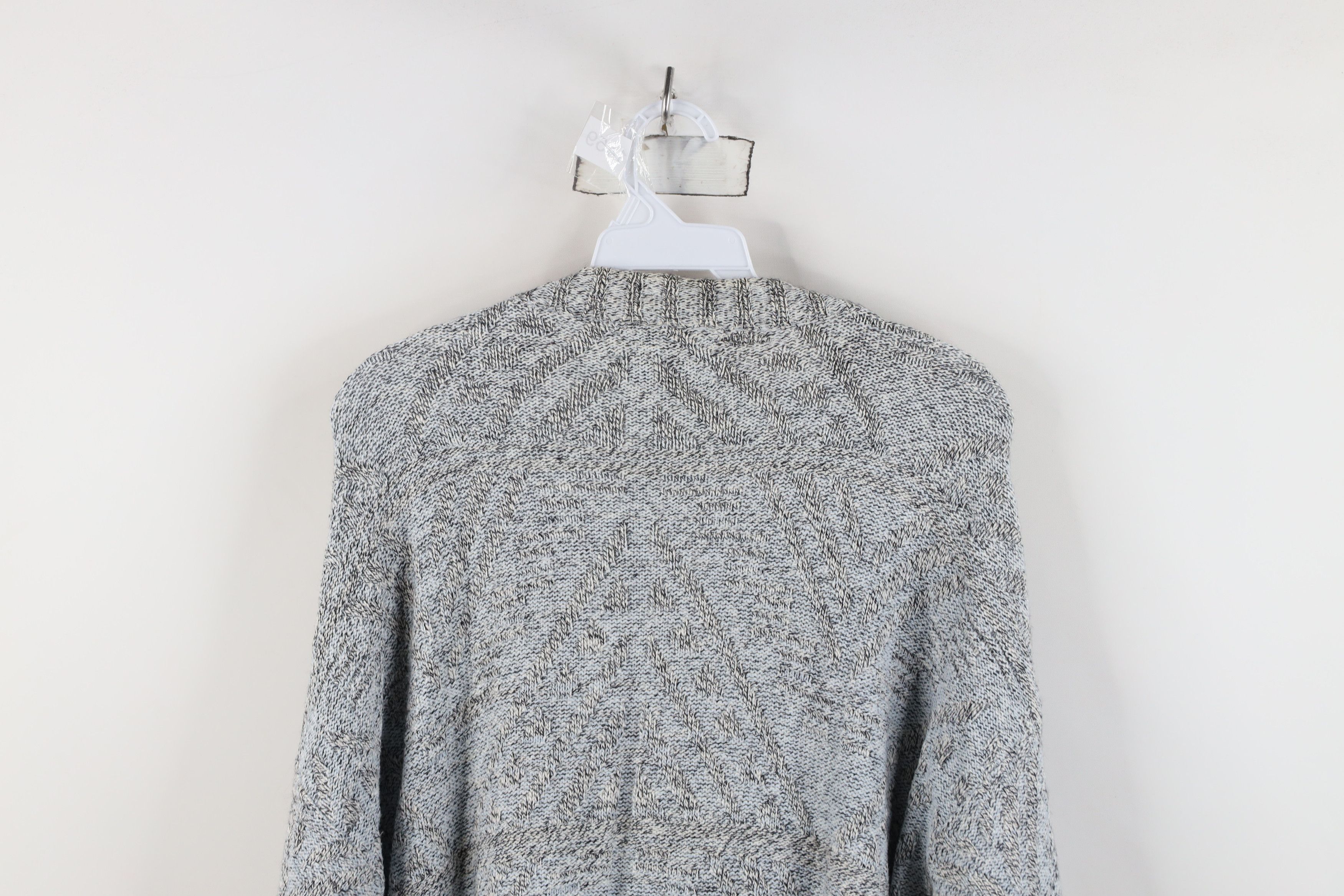 Vintage Vintage 90s Streetwear Geometric Knit Cardigan Sweater USA Size US L / EU 52-54 / 3 - 11 Thumbnail