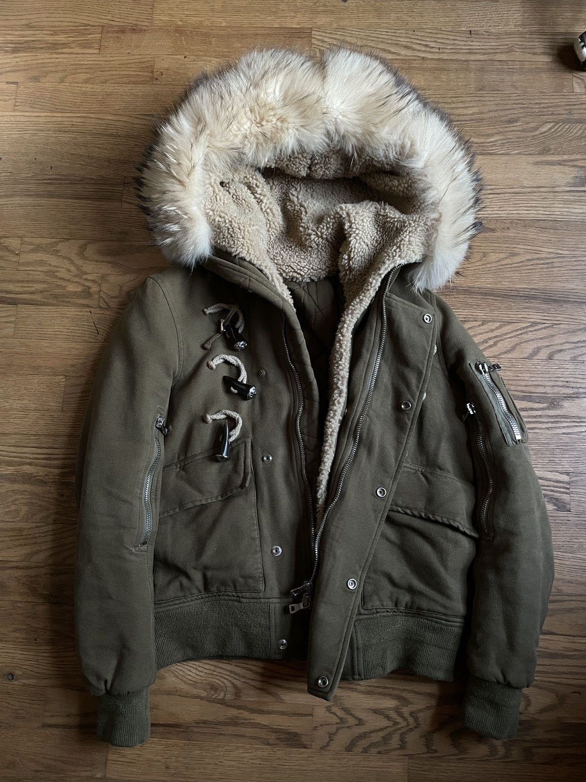 Balmain Balmain AW11 Raccoon N2B Parka Size US M / EU 48-50 / 2 - 15 Thumbnail