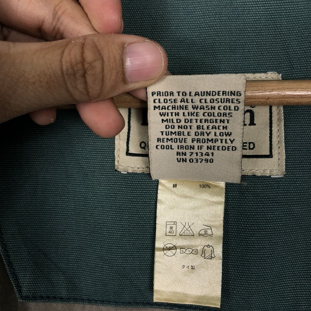 Japanese Brand 🔥90’s Chore Work Jacket Duck Canvas L.L.Bean Size US S / EU 44-46 / 1 - 14 Thumbnail