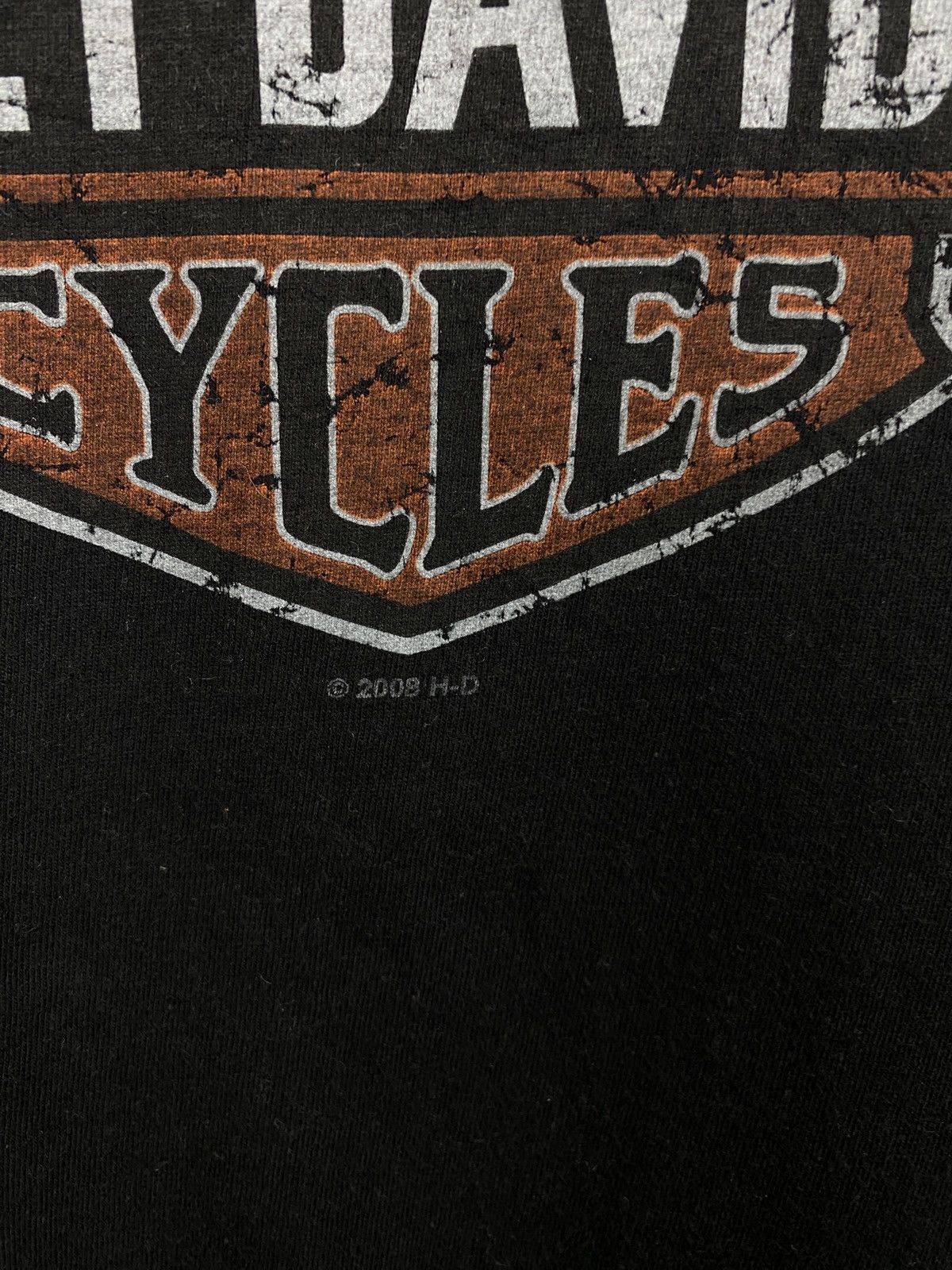 Harley Davidson 🏴󠁧󠁢󠁥󠁮󠁧󠁿 Vintage Y2K Harley Davidson England Sexy Girl Choppers Tee Size US L / EU 52-54 / 3 - 11 Thumbnail
