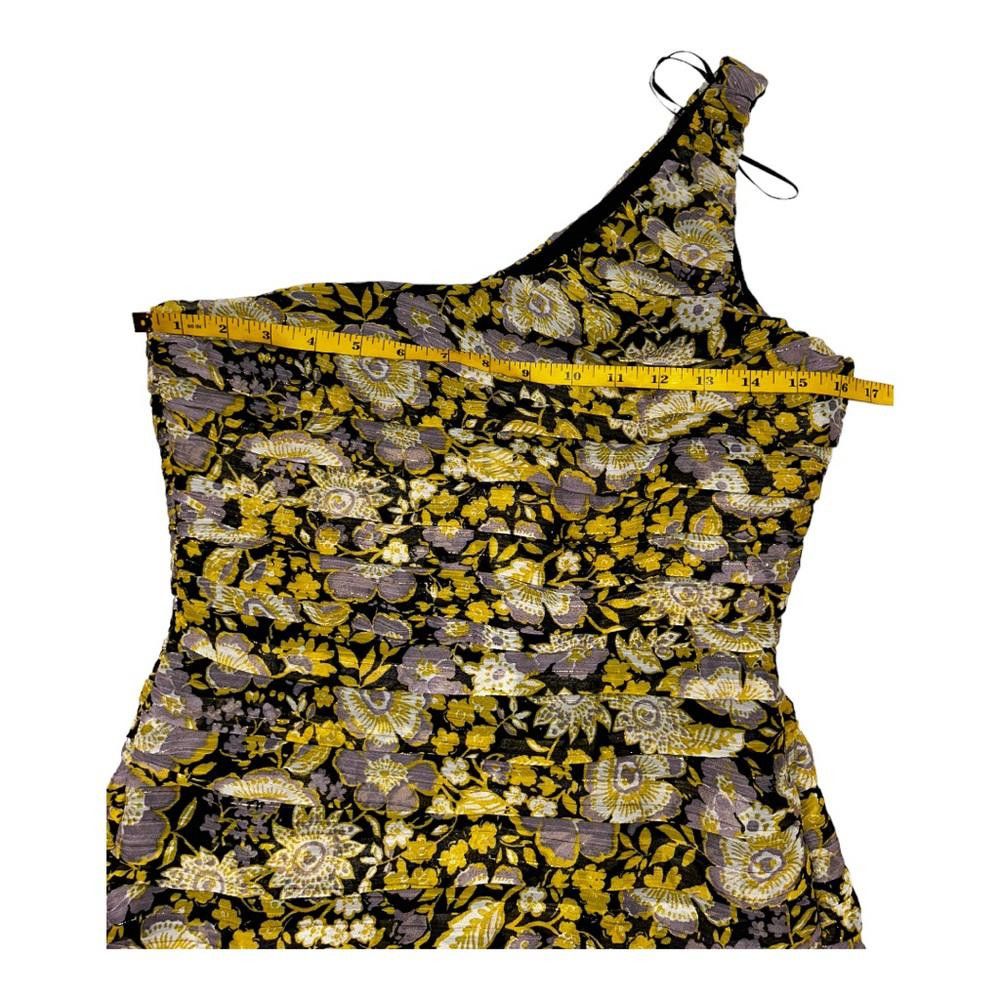 Zara Zara l NWT Floral One Shoulder Ruched Dress Medium Size M / US 6-8 / IT 42-44 - 7 Thumbnail