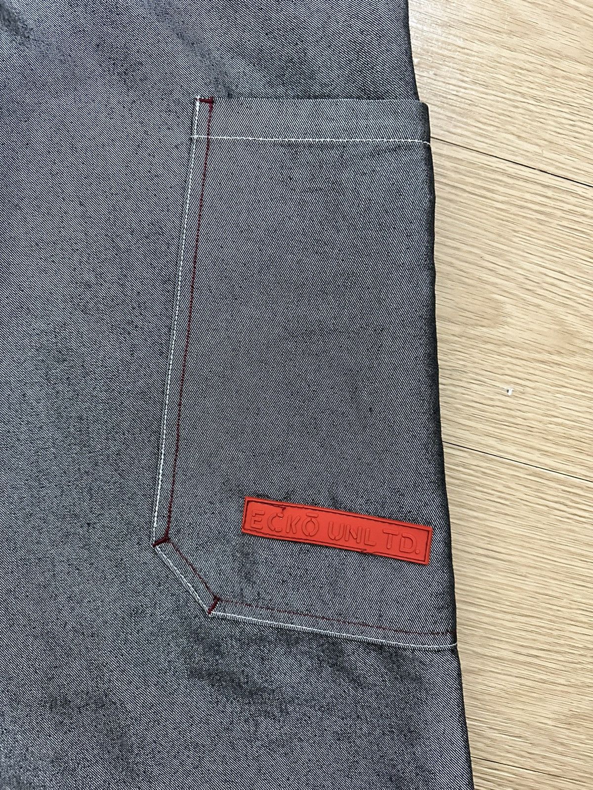 Ecko Unltd. × JNCO × Vintage Rare Vintage Y2K Ecko Unltd Baggy Goth Bondage Jeans Jnco Size US 34 / EU 50 - 7 Thumbnail
