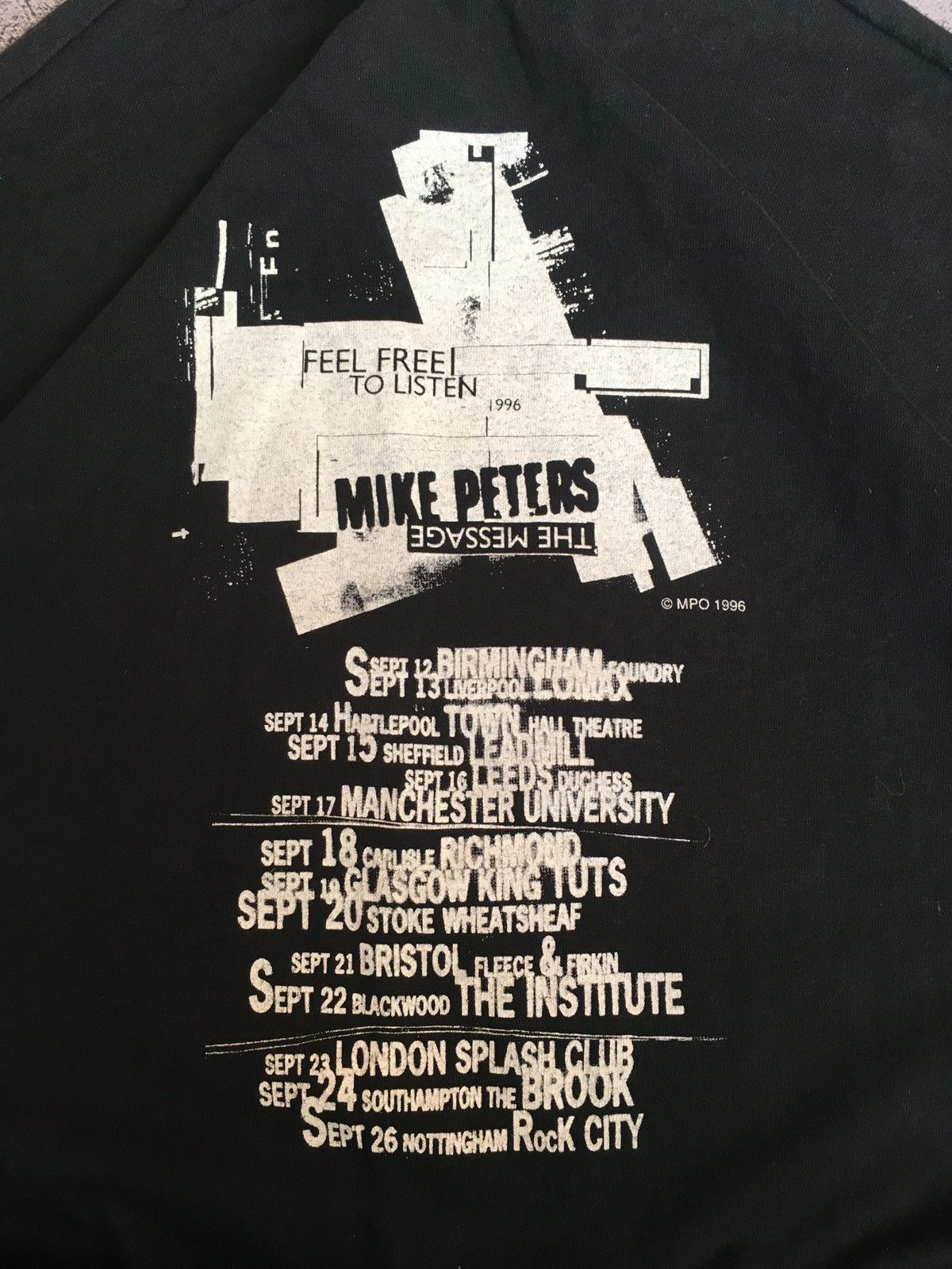 Fruit Of The Loom 🐜 Mike Peters Vintage Long Sleeve Shirt Size US XL / EU 56 / 4 - 4 Thumbnail