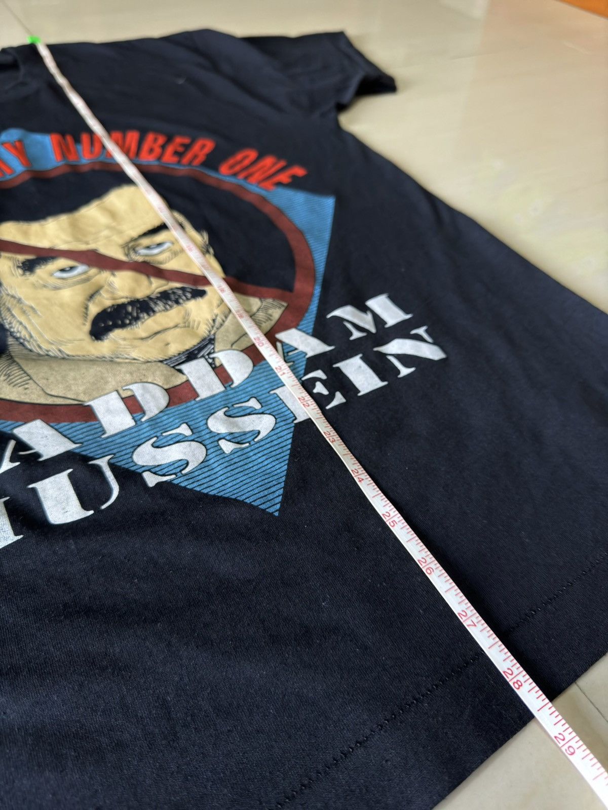 Other 80s-90s Public Enemy Saddam Hussein VTG Screen Stars Shirt Size US L / EU 52-54 / 3 - 8 Thumbnail