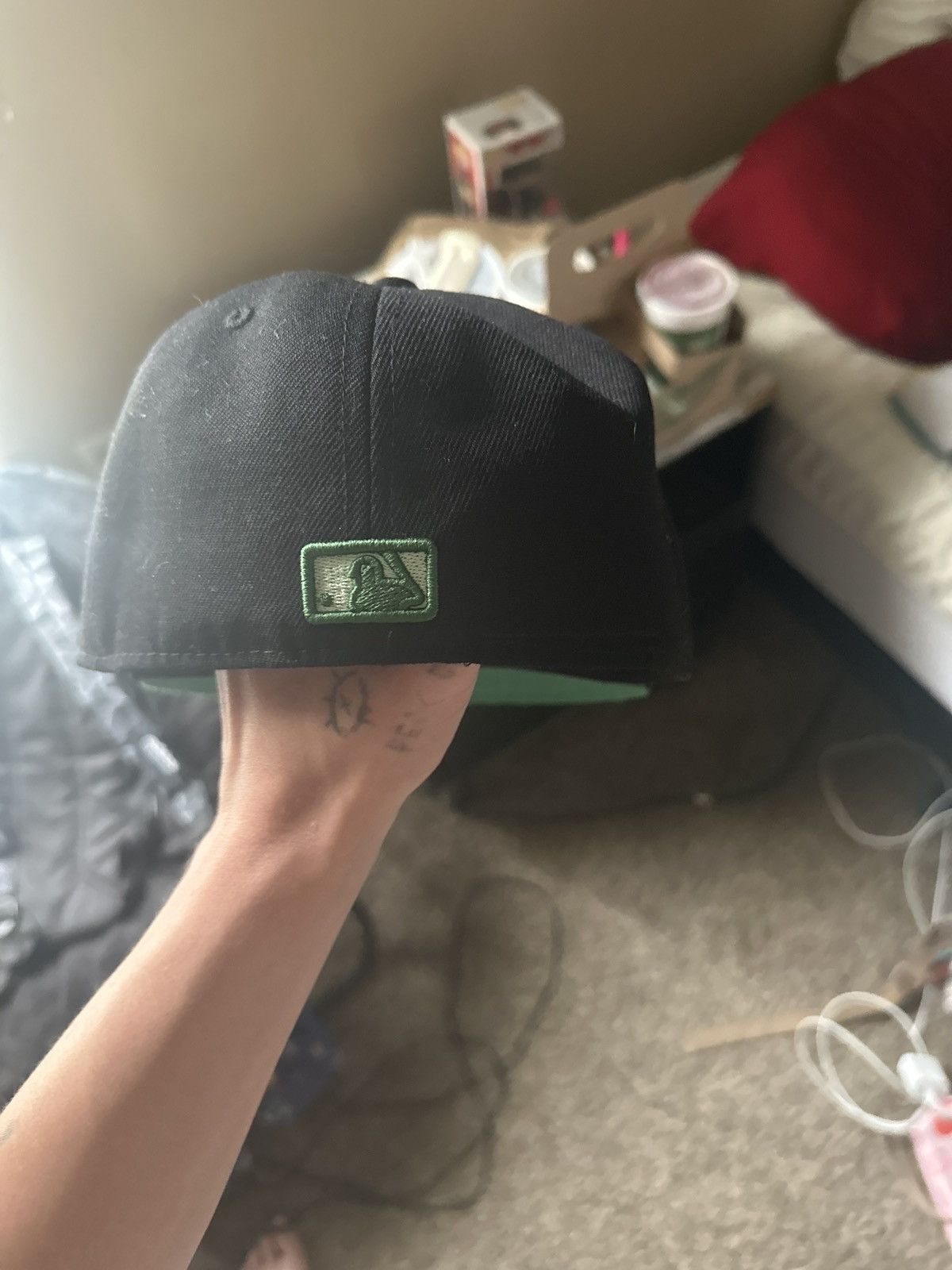 New Era Boston sox new era fitted Size ONE SIZE - 4 Thumbnail