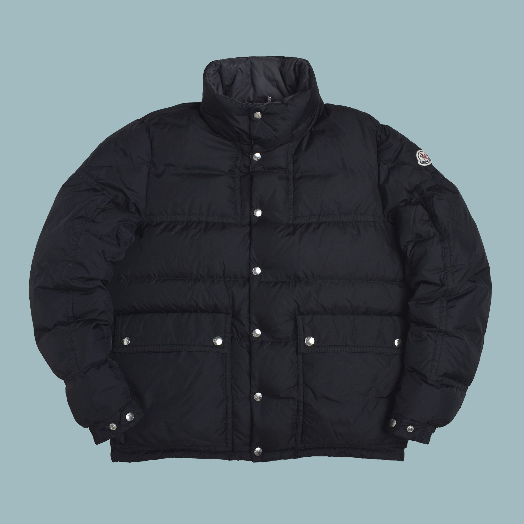Moncler MONCLER BREL DOWN PUFFER JACKET BLACK Size US L / EU 52-54 / 3 - 1 Thumbnail