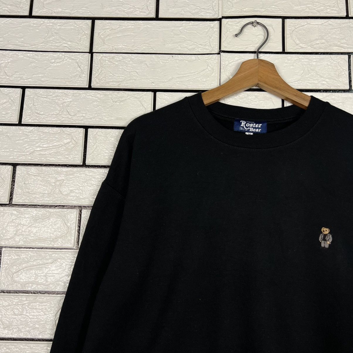 Japanese Brand TOKYO ROSTER BEAR Embroidered Logo Sweashirt #4293-C195 Size US M / EU 48-50 / 2 - 3 Thumbnail