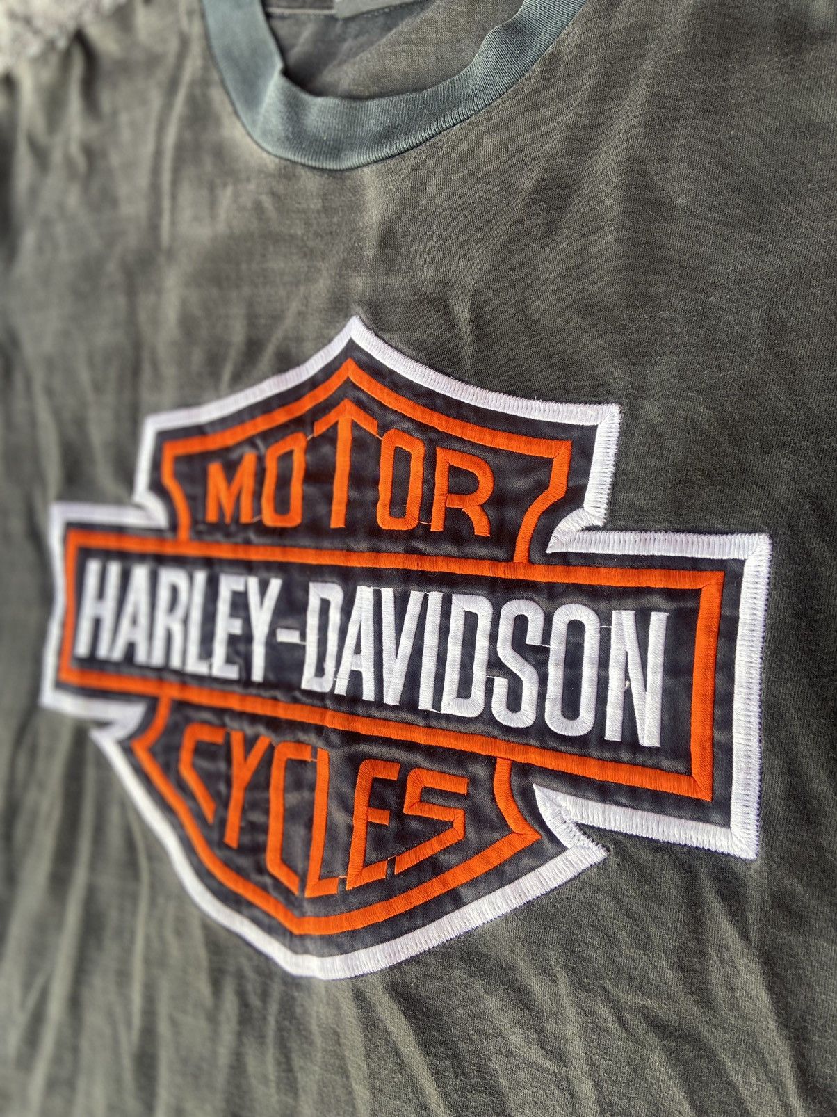 Harley Davidson × Vintage Harley davidson stripe big print Size US L / EU 52-54 / 3 - 3 Thumbnail