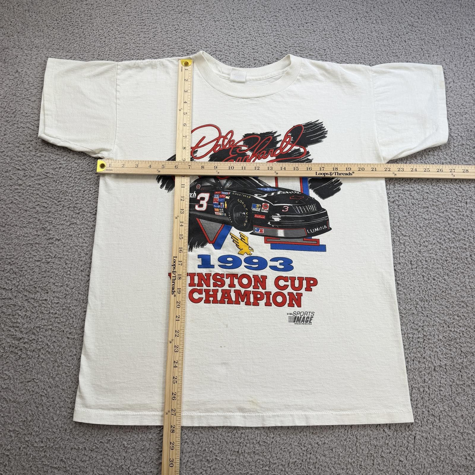 Other Vintage 1993 Dale Earnhardt NASCAR T Shirt L Winston Cup Size US L / EU 52-54 / 3 - 3 Thumbnail